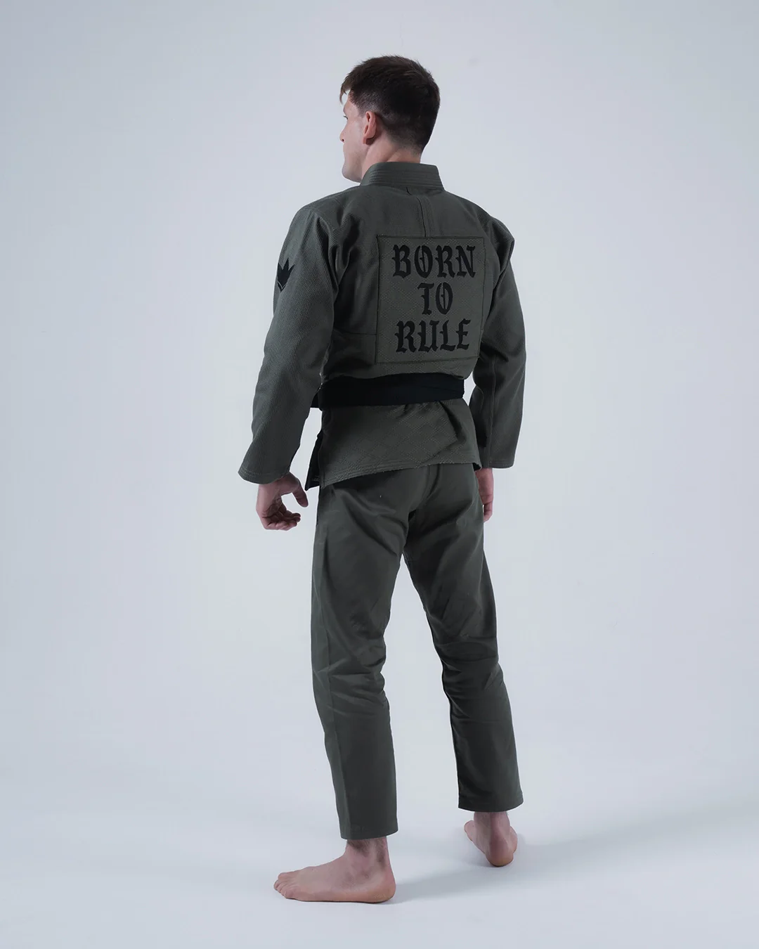 Born to Rule Jiu Jitsu Gi - Green - Image 5