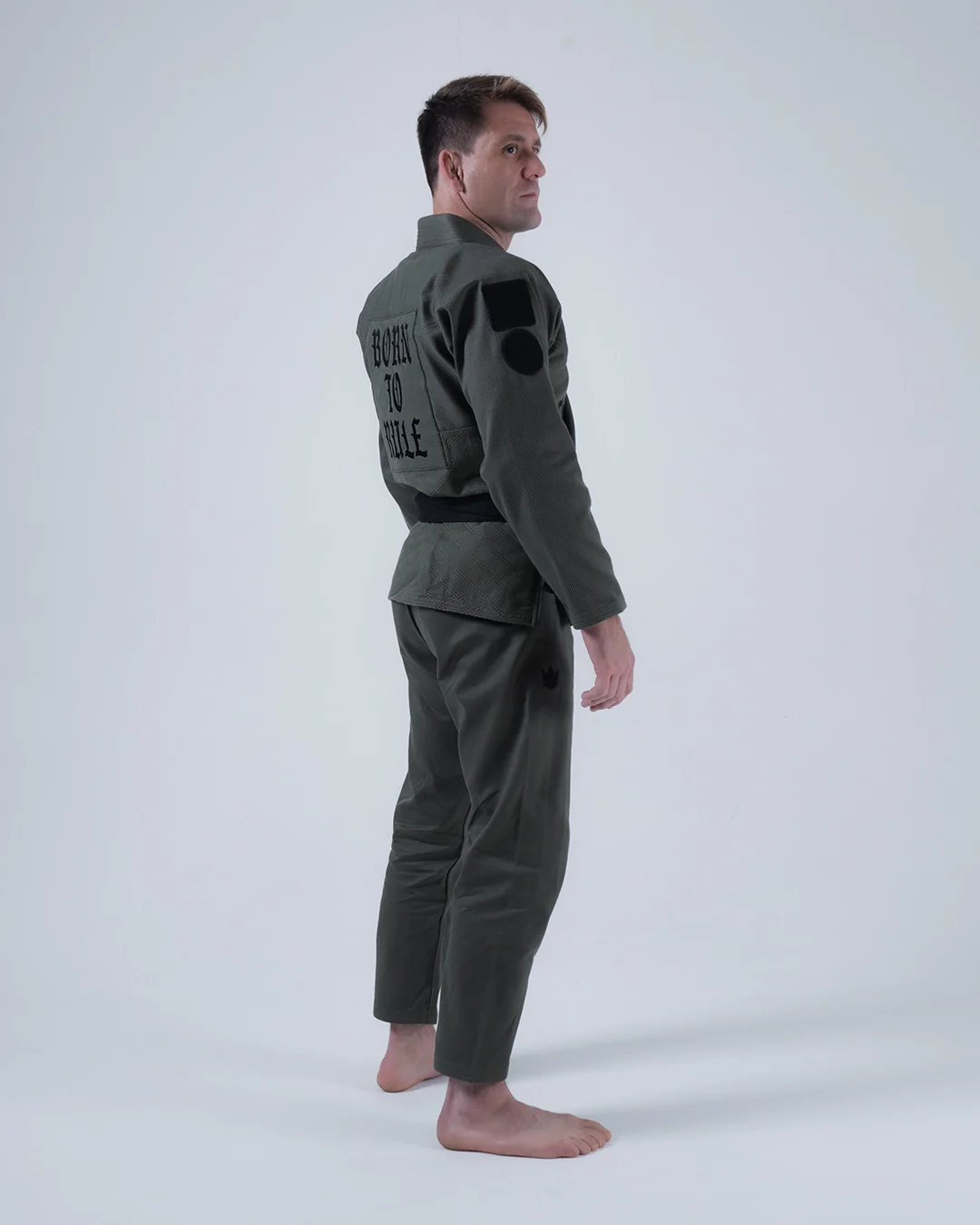 Born to Rule Jiu Jitsu Gi - Green - Image 8