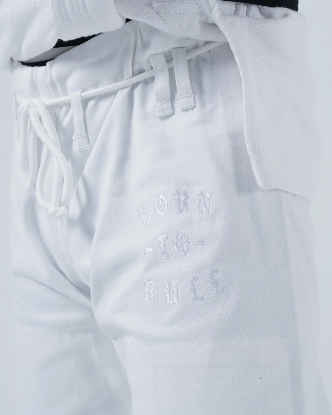 Born to Rule Jiu Jitsu Gi - White - Image 13