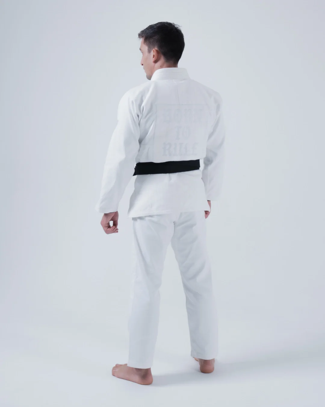 Born to Rule Jiu Jitsu Gi - White - Image 7