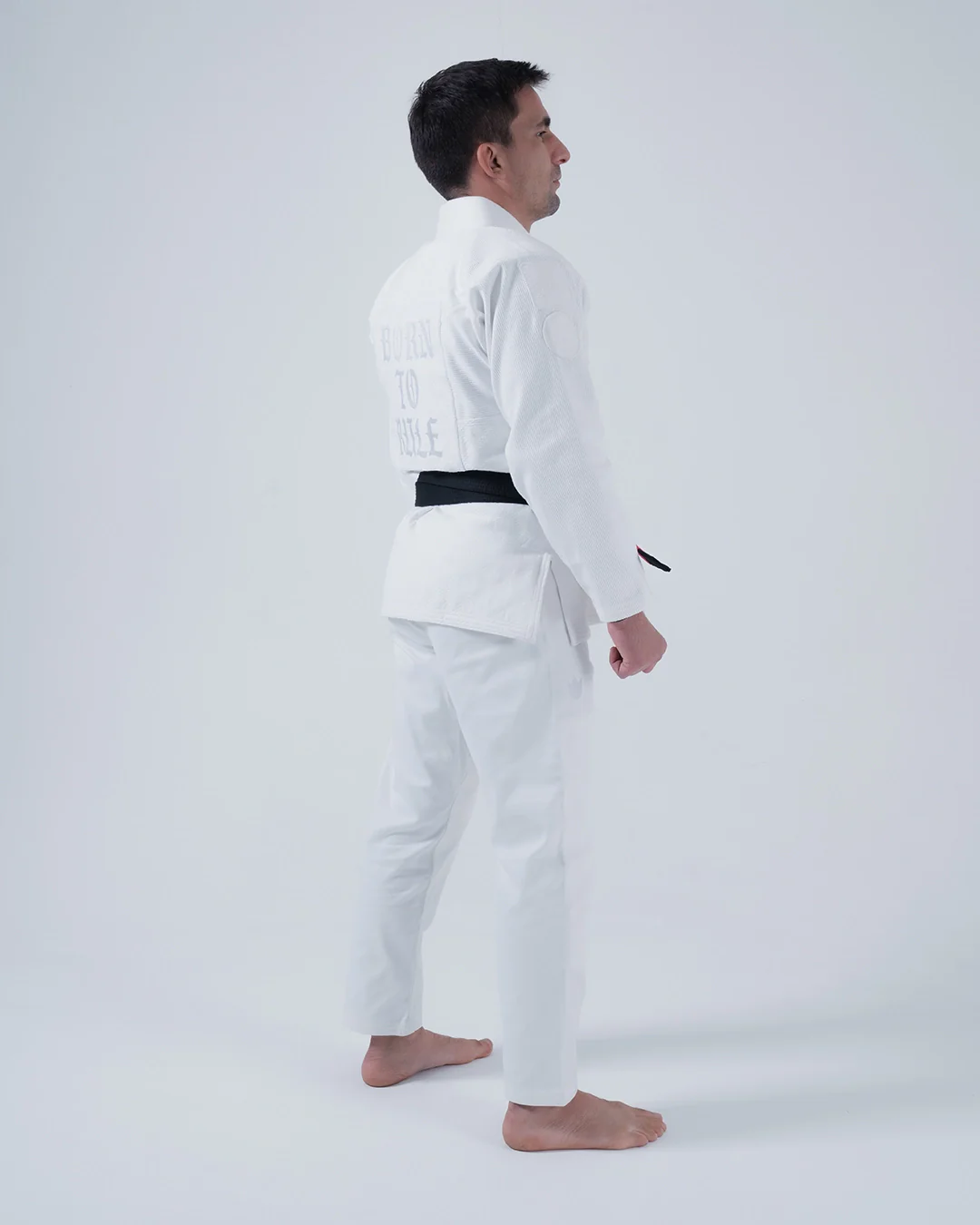 Born to Rule Jiu Jitsu Gi - White - Image 8