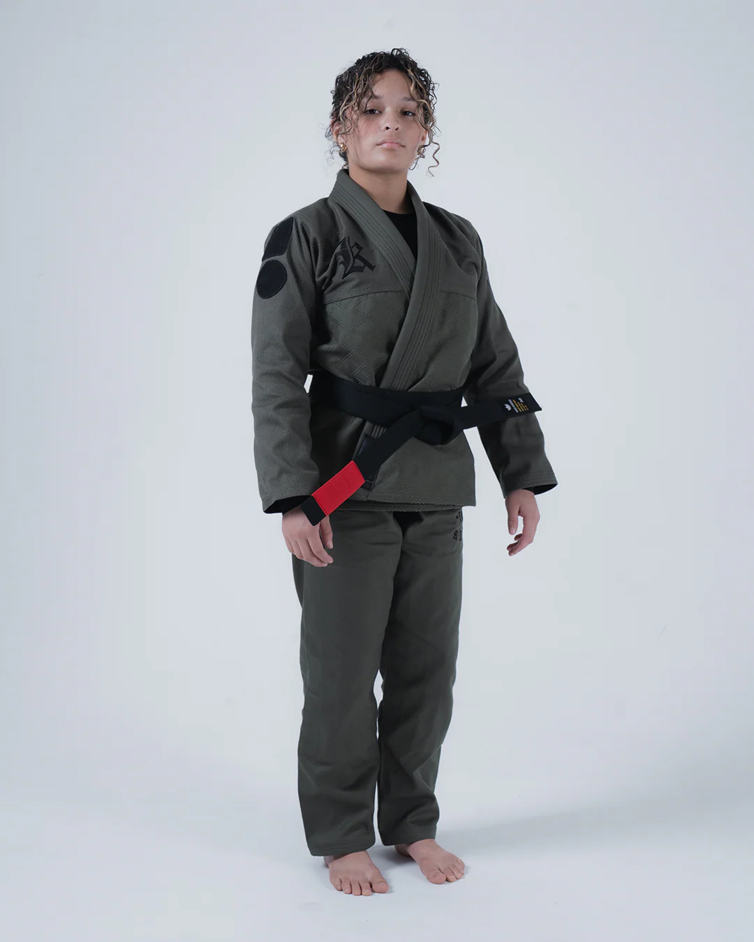 Born to Rule Women's Jiu Jitsu Gi - Green - Image 9