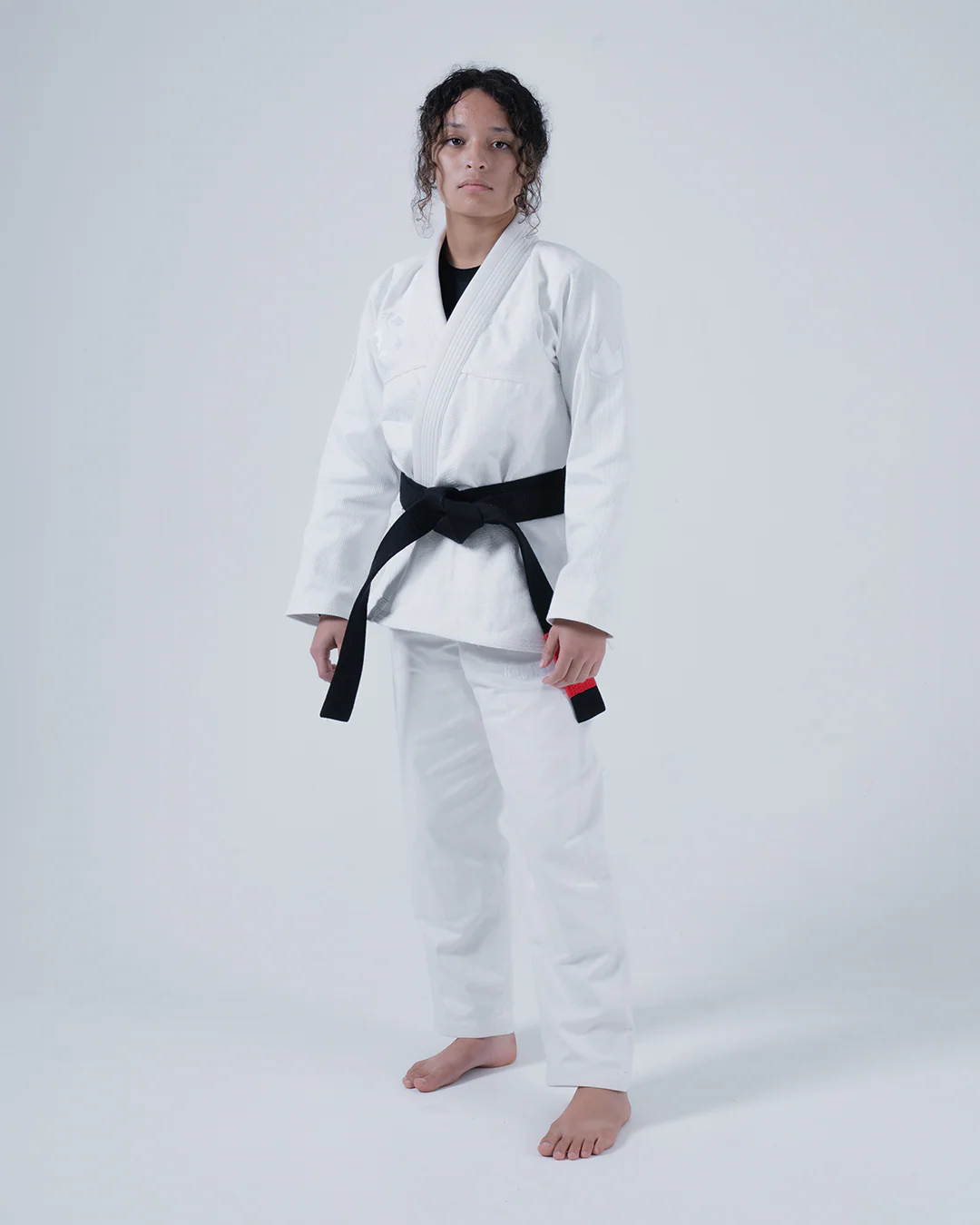 Born to Rule Women's Jiu Jitsu Gi - White - Image 4