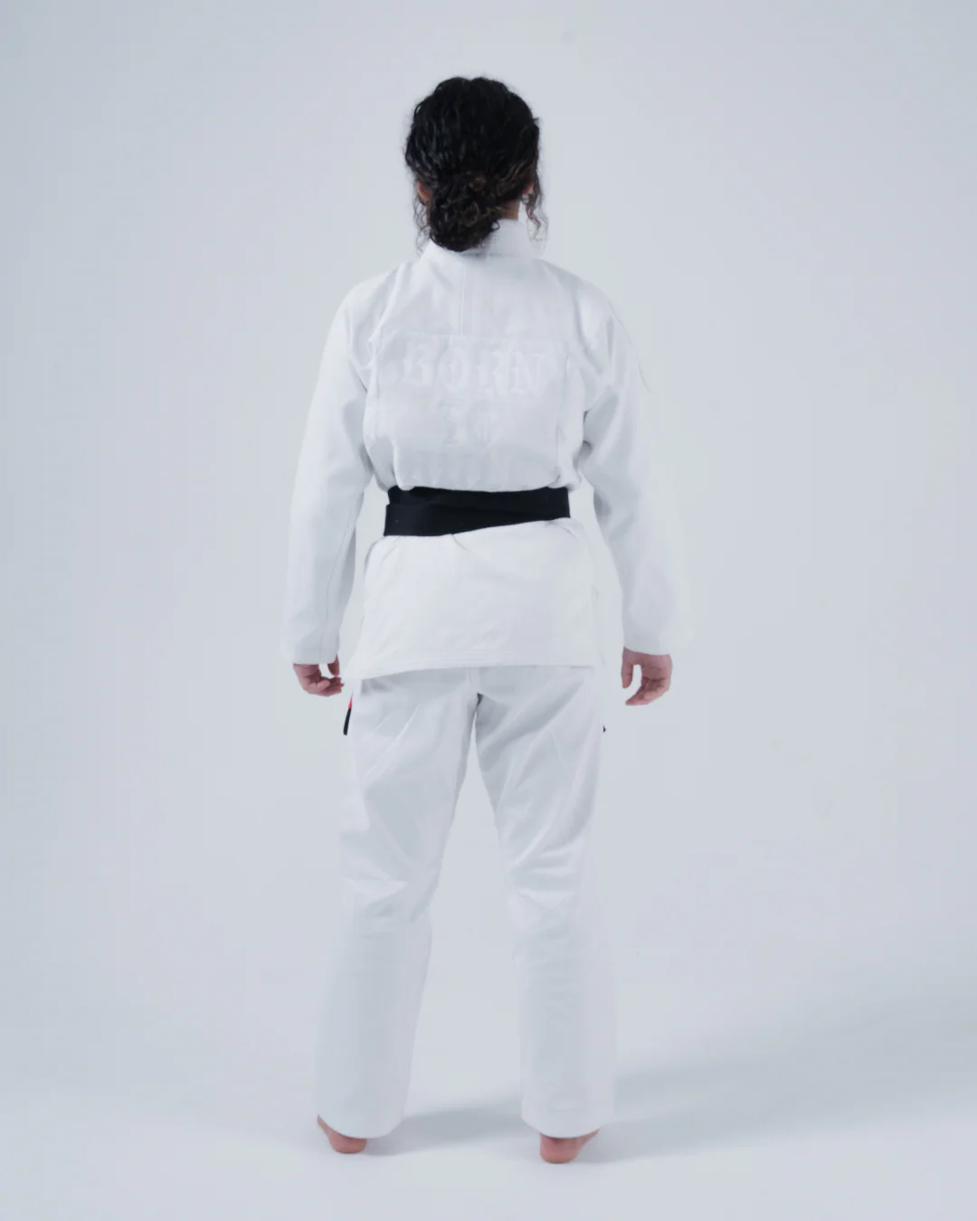 Born to Rule Women's Jiu Jitsu Gi - White - Image 6