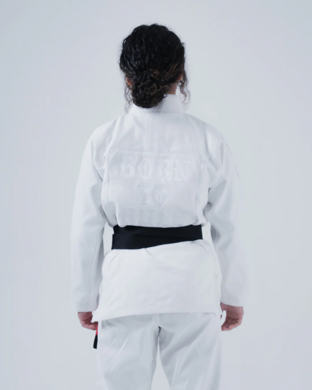 Born to Rule Women's Jiu Jitsu Gi - White - Image 7