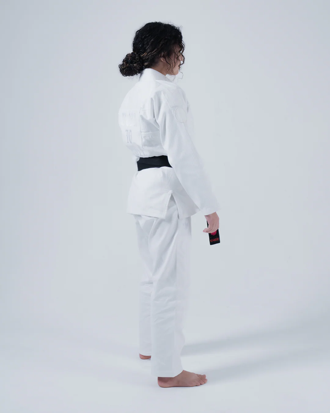 Born to Rule Women's Jiu Jitsu Gi - White - Image 8