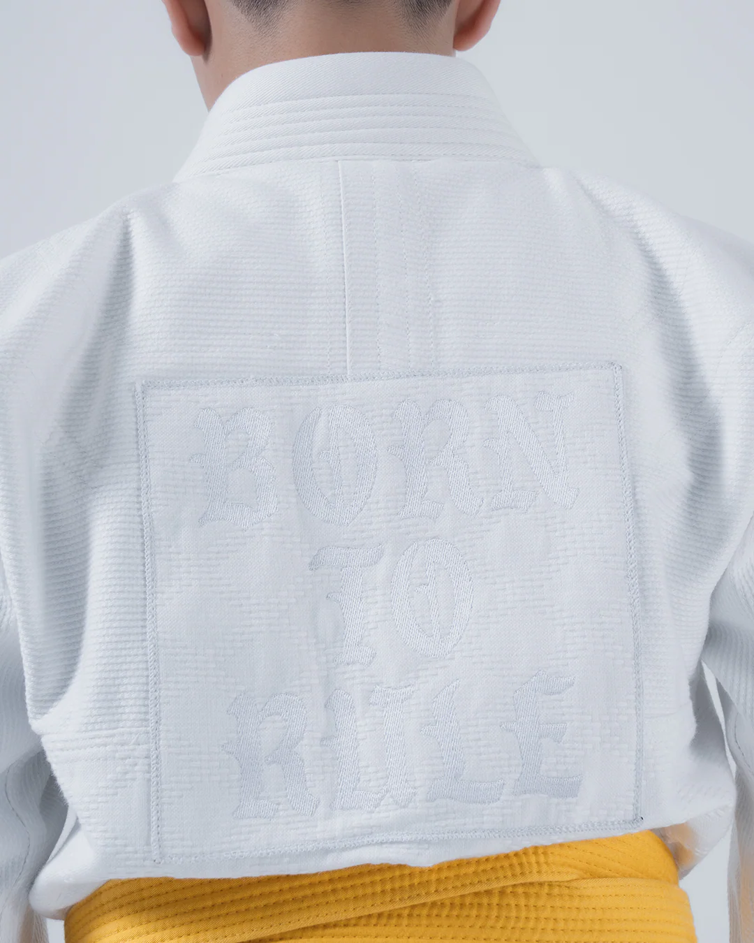 Born to Rule Youth Jiu Jitsu Gi - White - Image 14