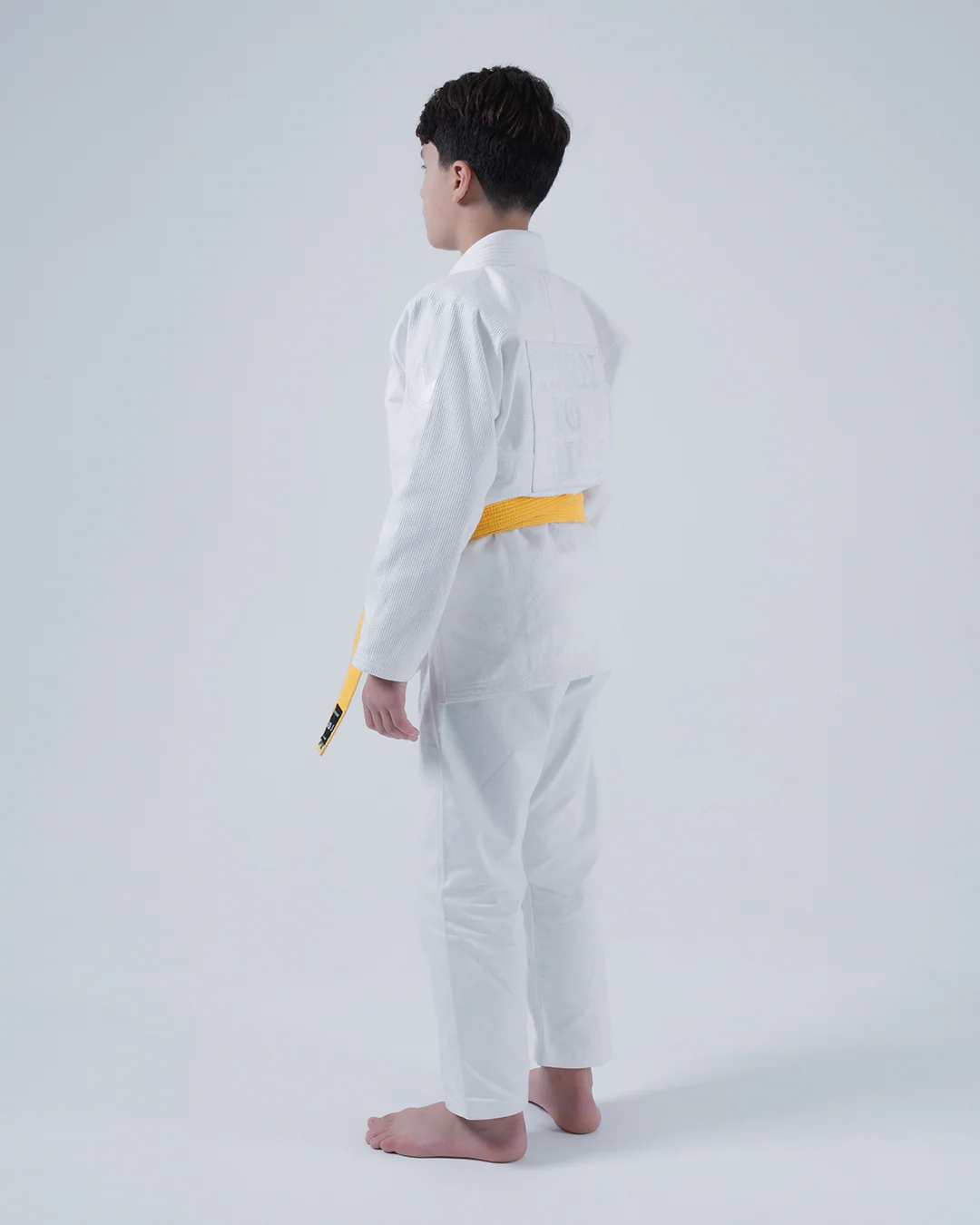 Born to Rule Youth Jiu Jitsu Gi - White - Image 5
