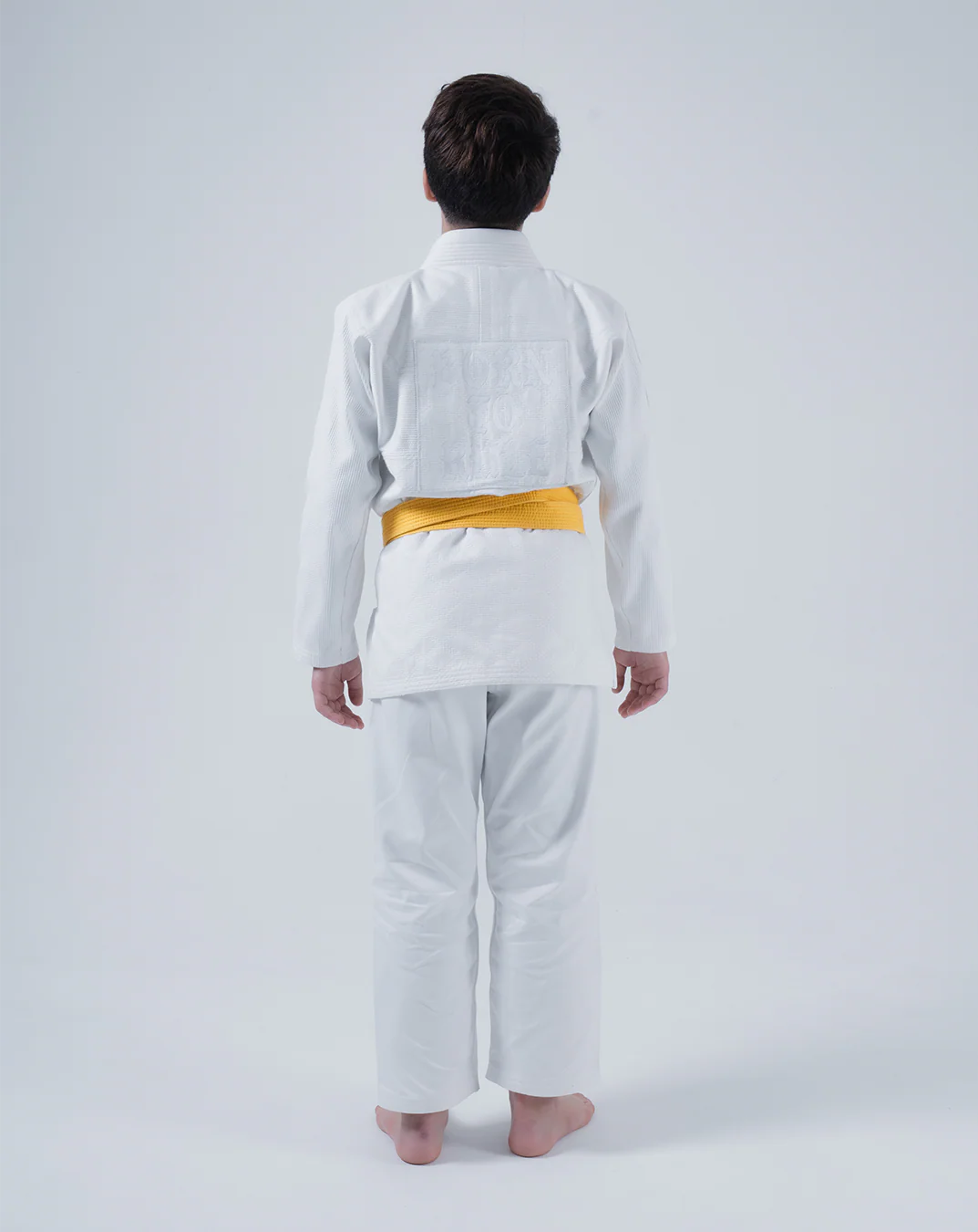 Born to Rule Youth Jiu Jitsu Gi - White - Image 6