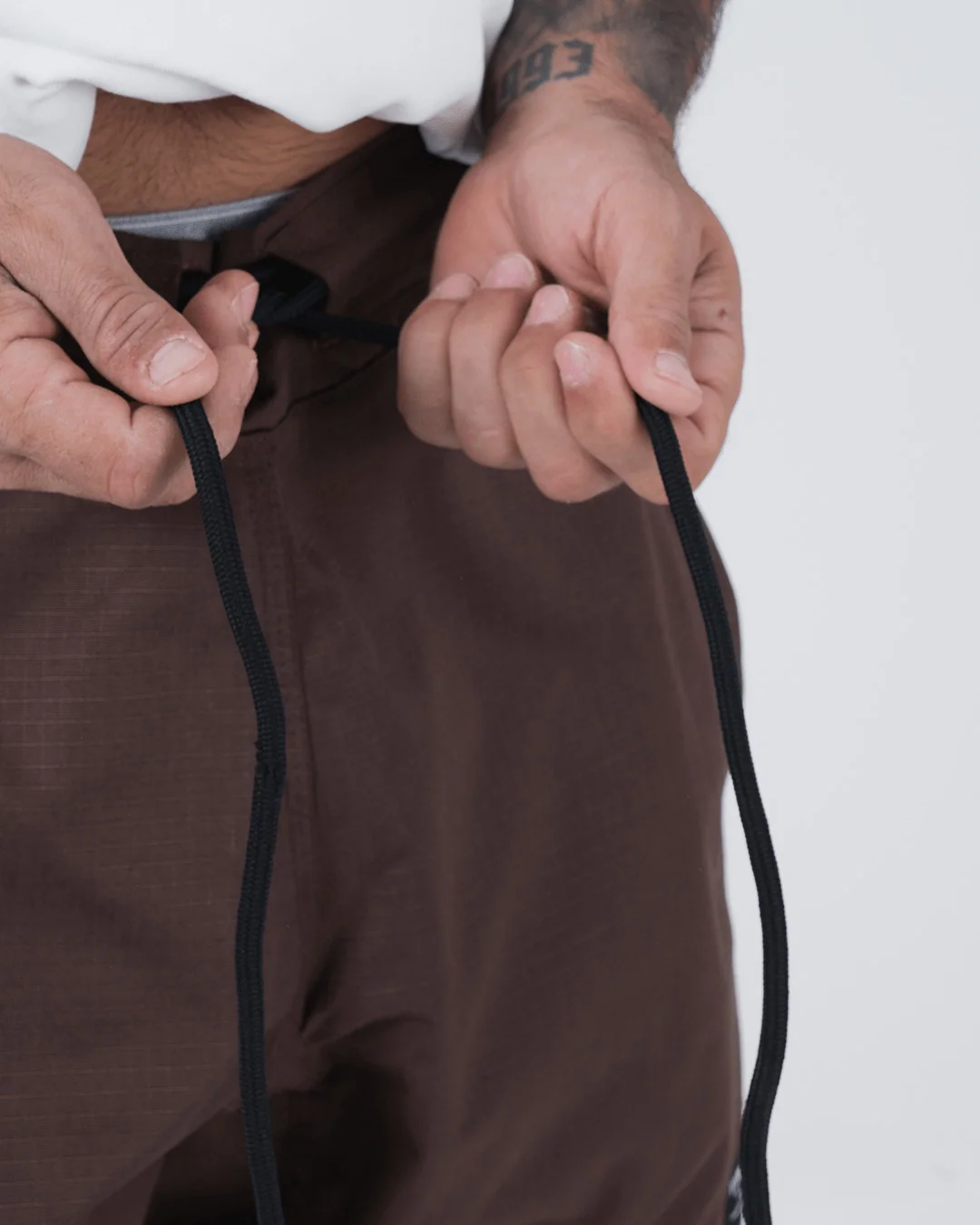 Casual Gi Shorts - Brown - Image 10