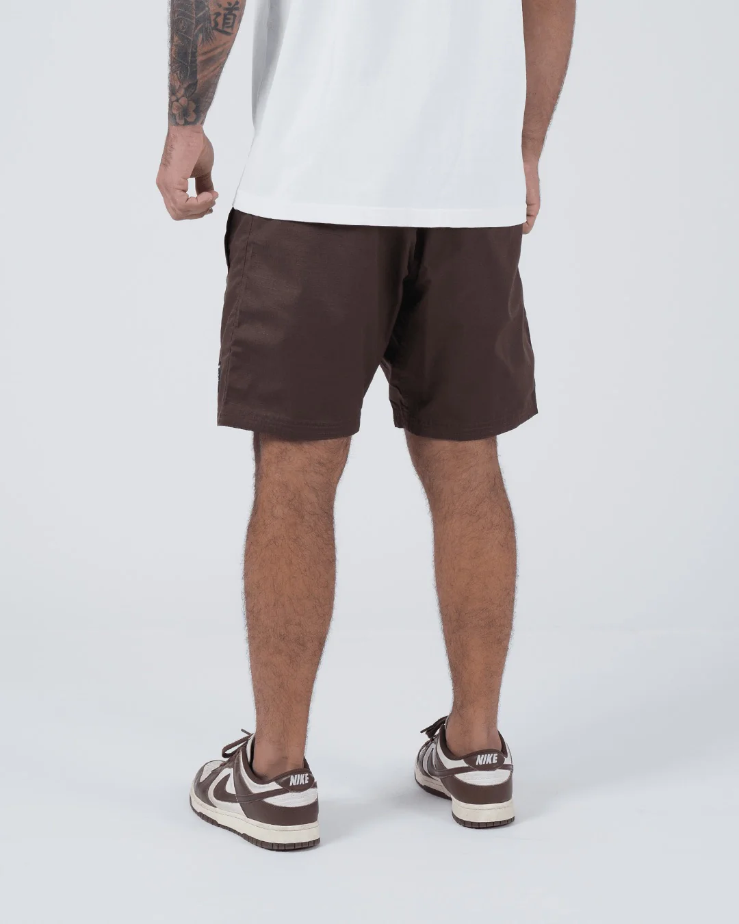Casual Gi Shorts - Brown - Image 5