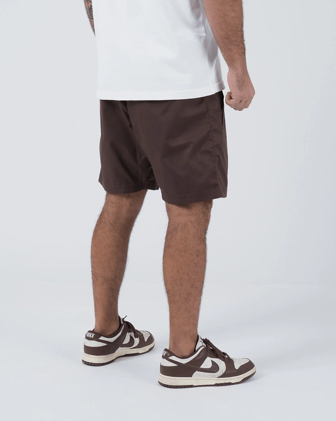Casual Gi Shorts - Brown - Image 7