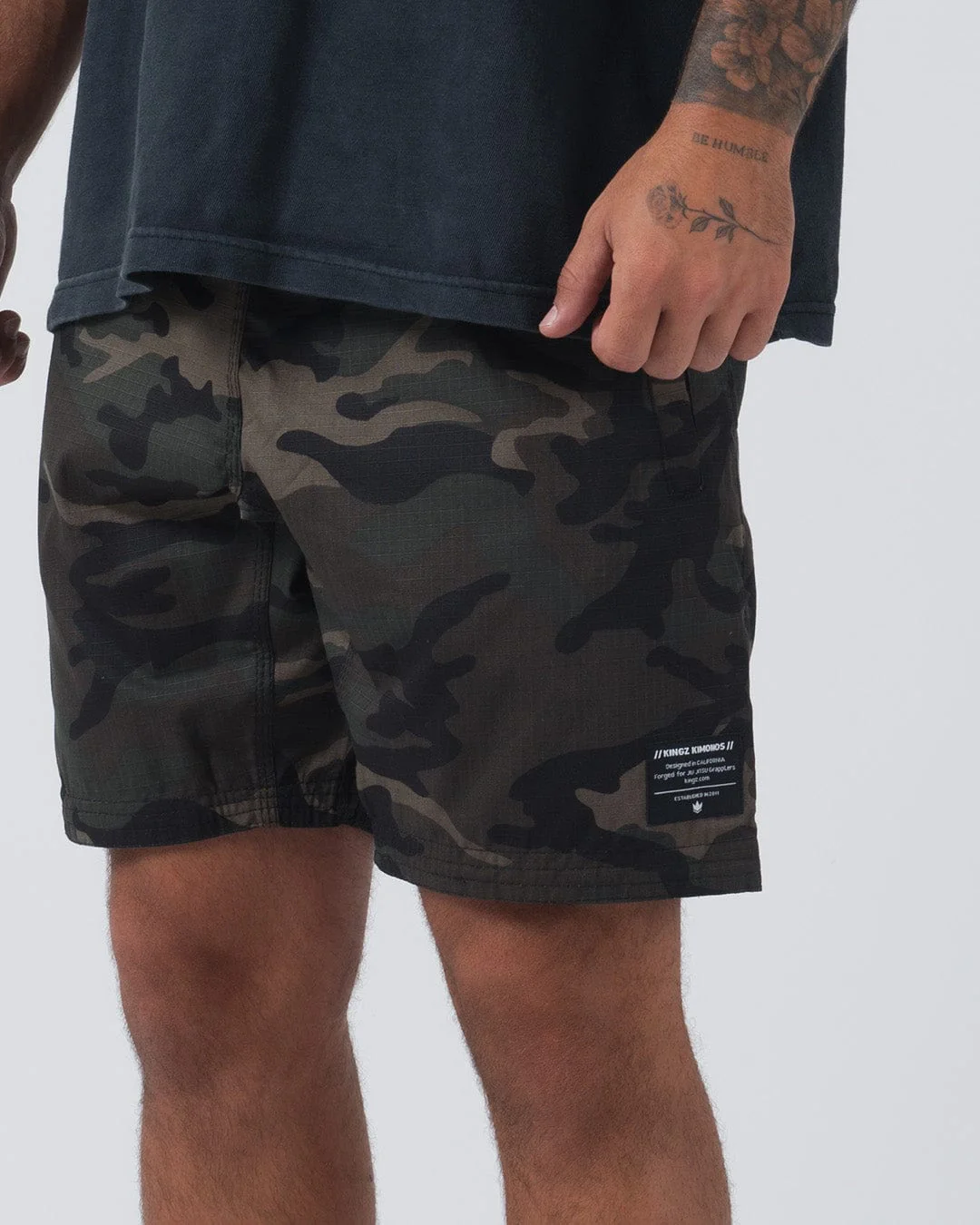 Casual Gi Shorts - Camo - Image 5