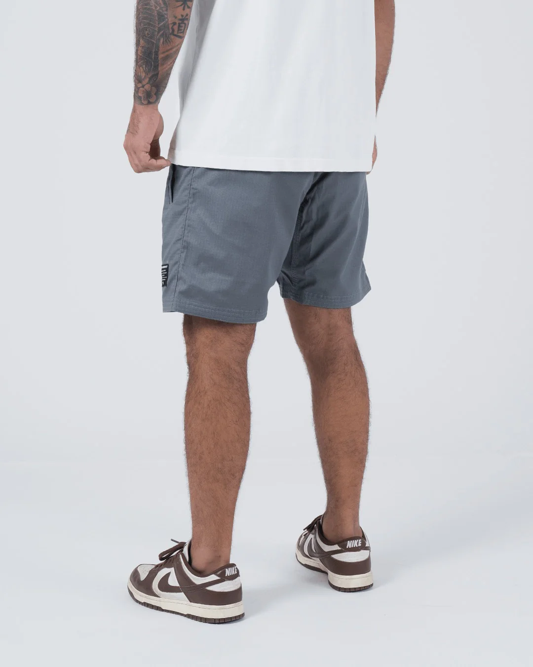 Casual Gi Shorts - Grey - Image 3