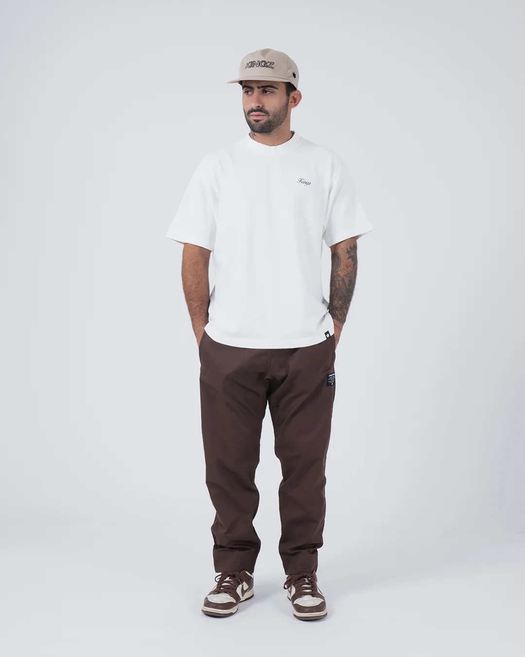 Casual Rip Stop Gi Pant - Brown - Image 10