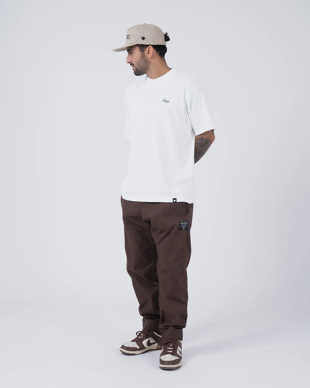 Casual Rip Stop Gi Pant - Brown - Image 11