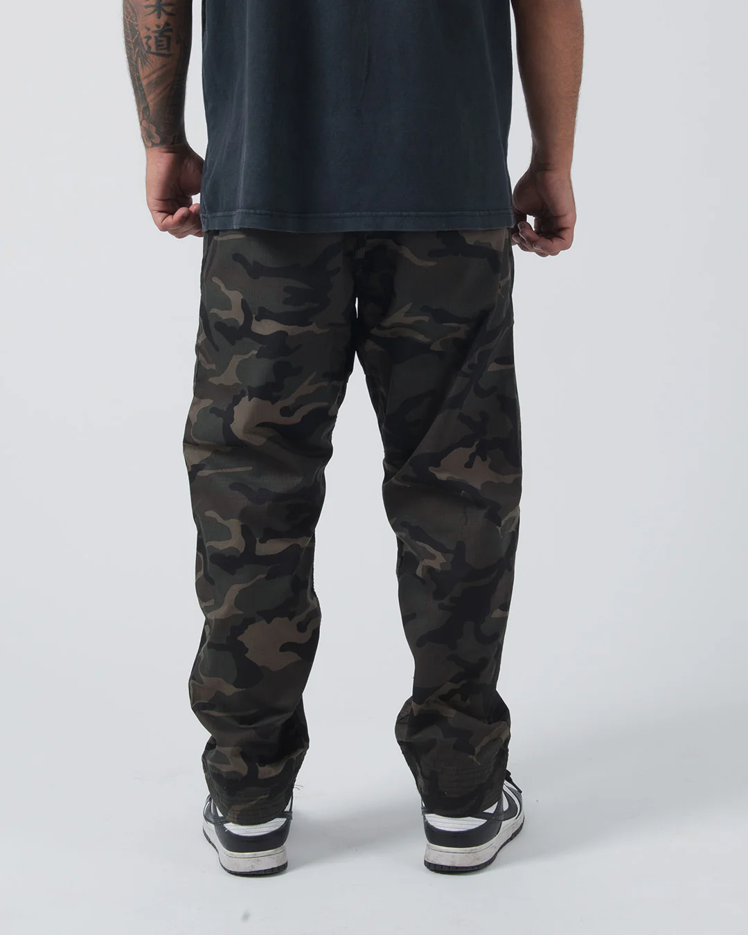 Casual Rip Stop Gi Pants - Camo - Image 3