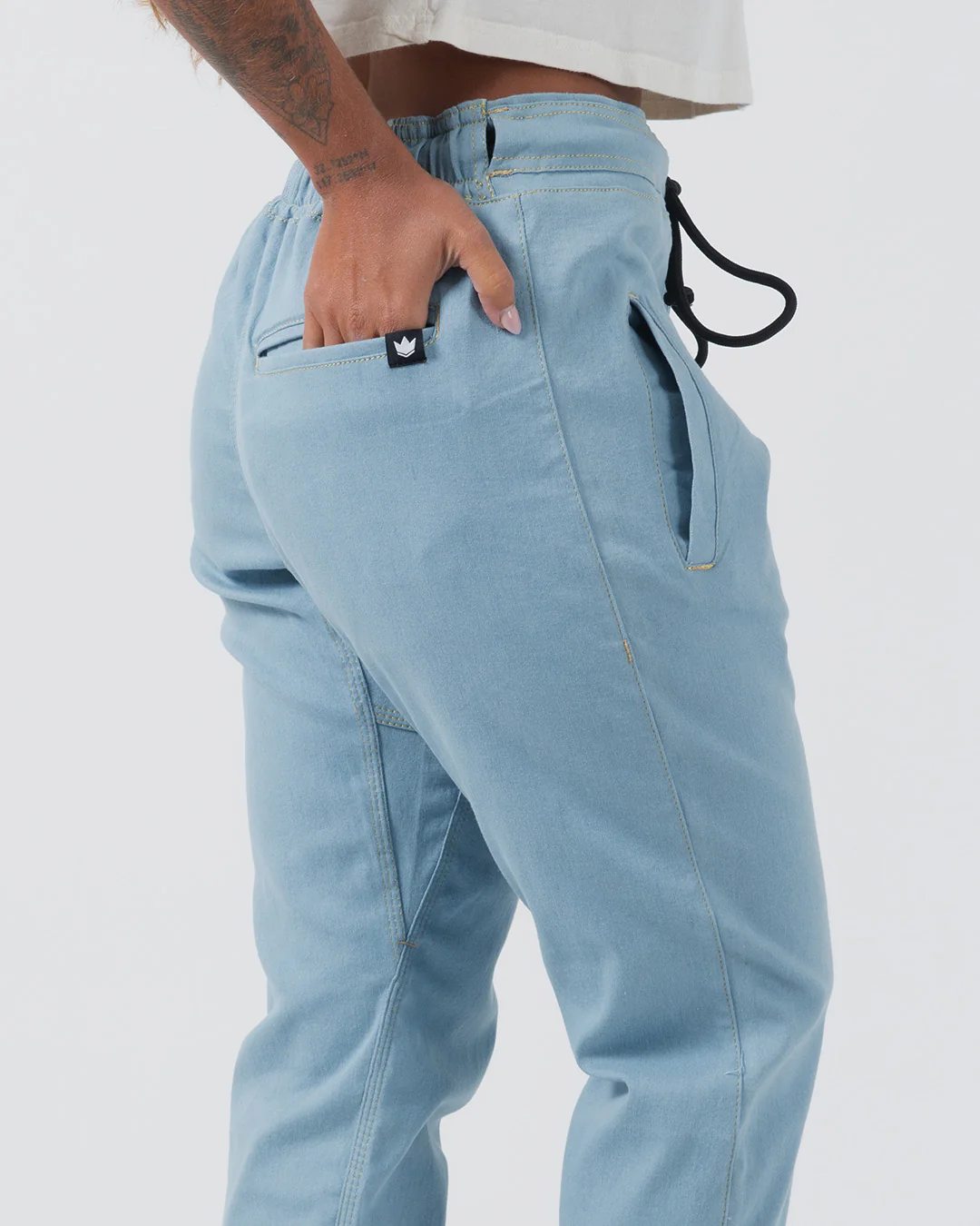 Casual Gi Pant - Light Denim - Image 4