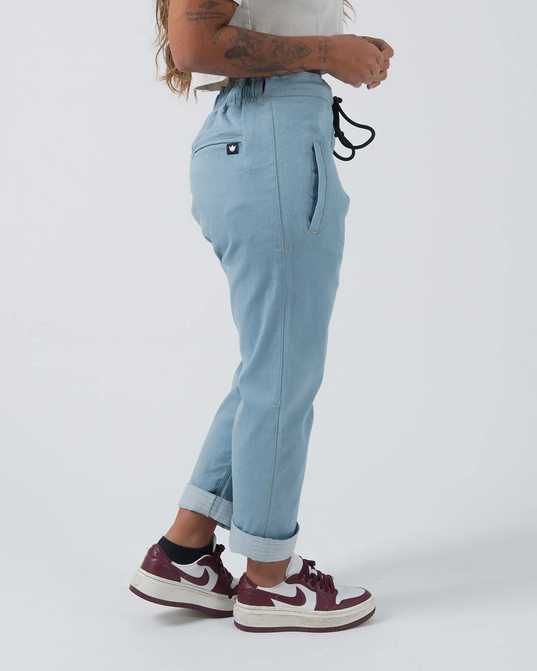 Casual Gi Pant - Light Denim - Image 5
