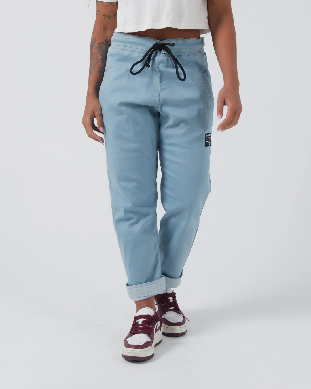 Casual Gi Pant - Light Denim - Image 7