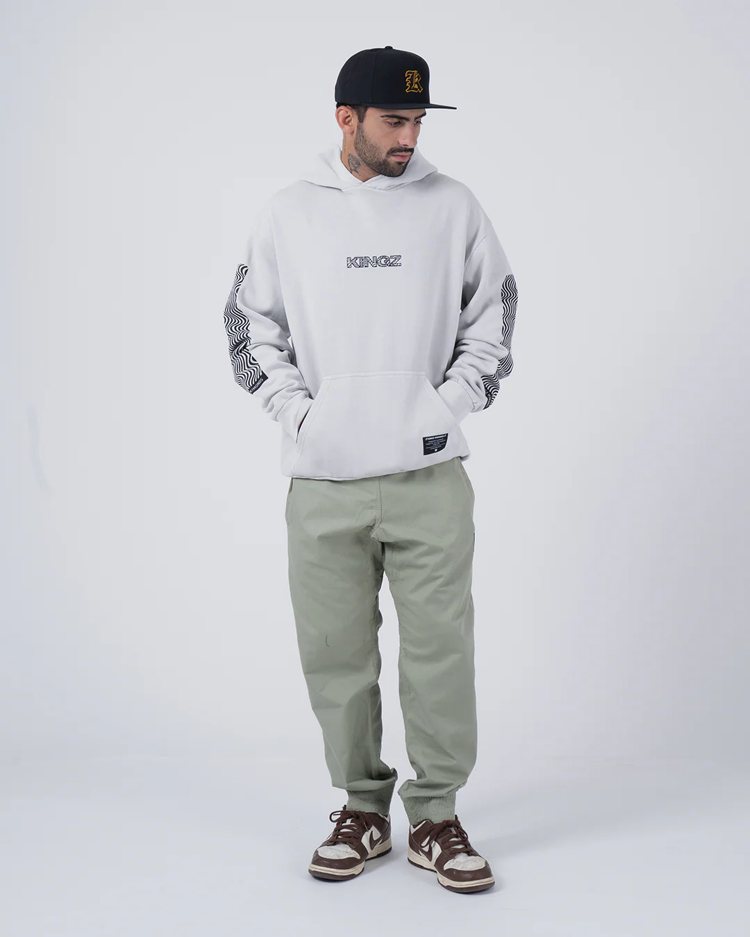 Casual Rip Stop Gi Pant - Sage - Image 10