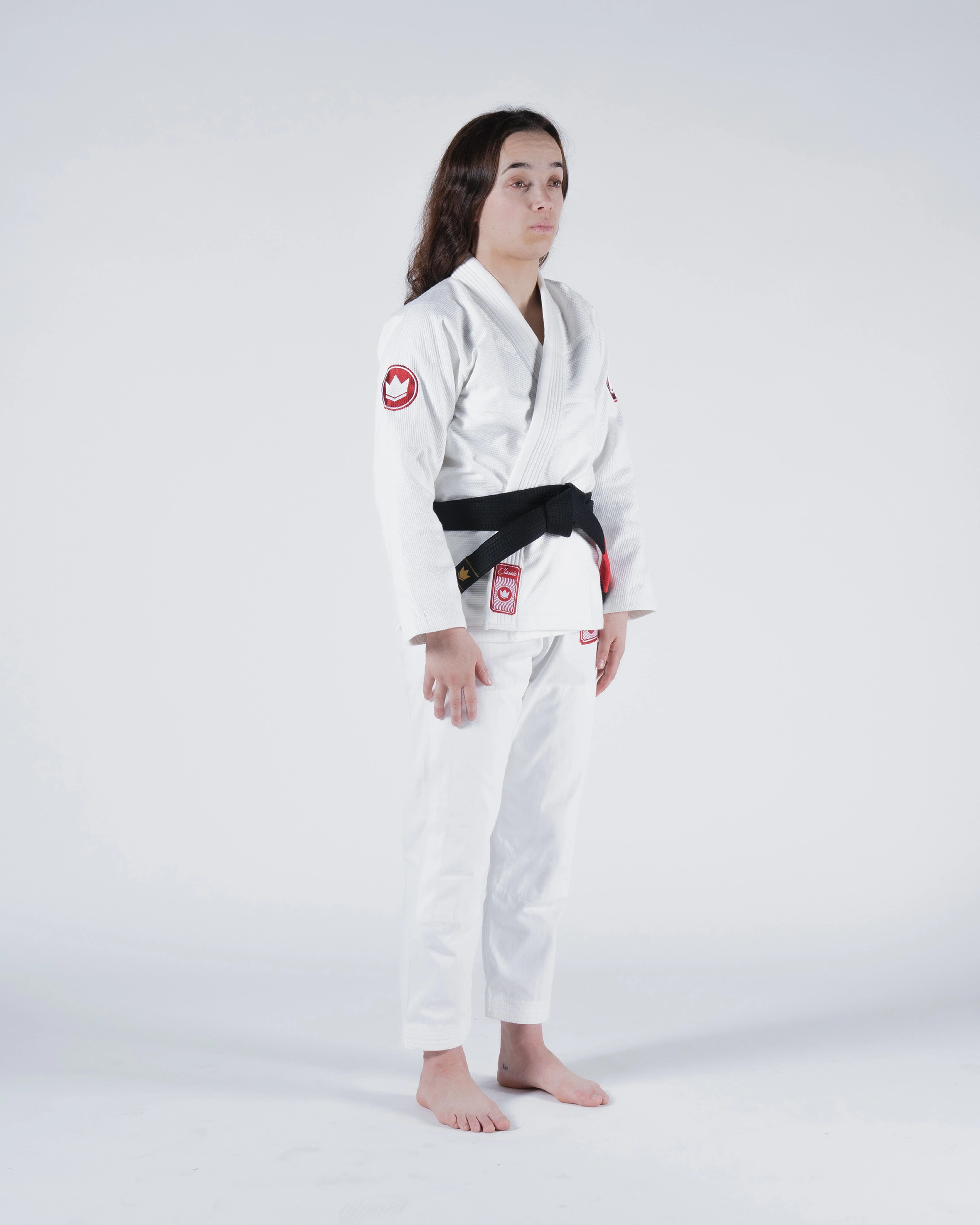Classic 3.0 Womens Jiu Jitsu Gi - White - Image 9