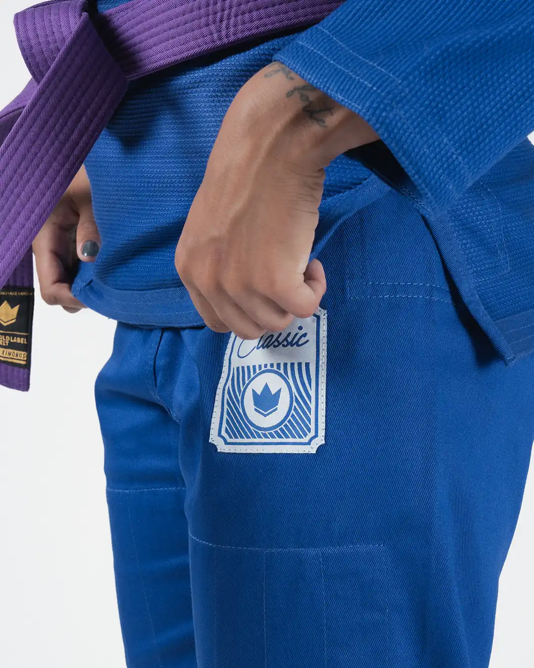 Classic 3.0 Womens Jiu Jitsu Gi - Blue - Image 11