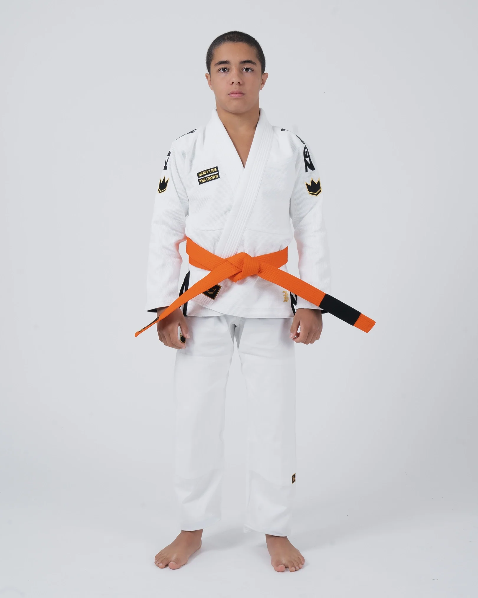 Comp V6 Youth Jiu Jitsu Gi - White - Image 3