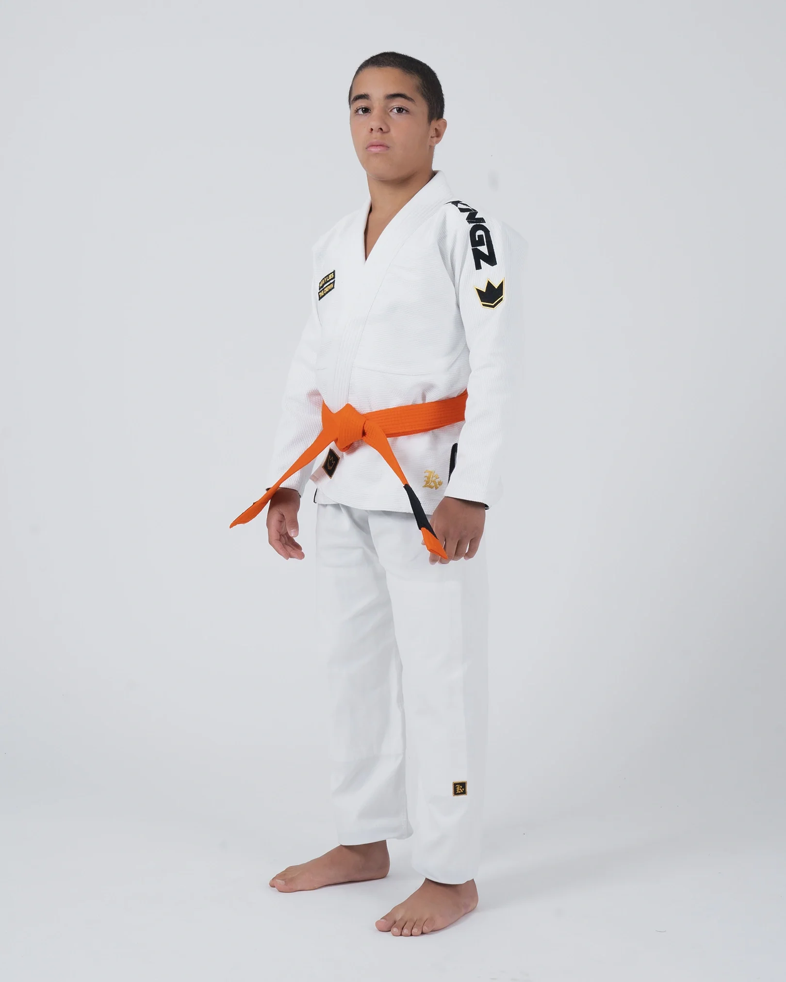Comp V6 Youth Jiu Jitsu Gi - White - Image 4