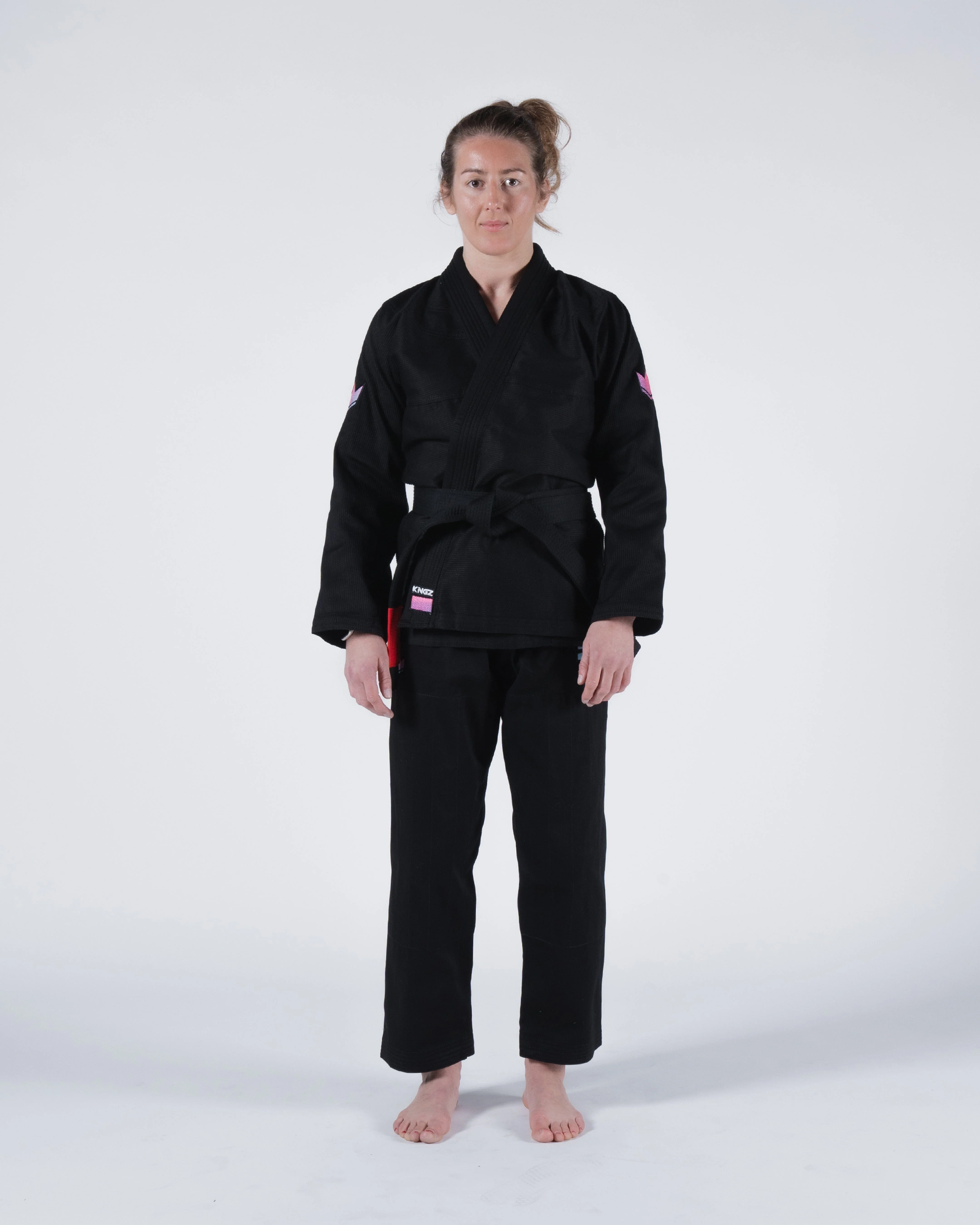Empowered Women's Jiu Jitsu Gi - Black - Image 3