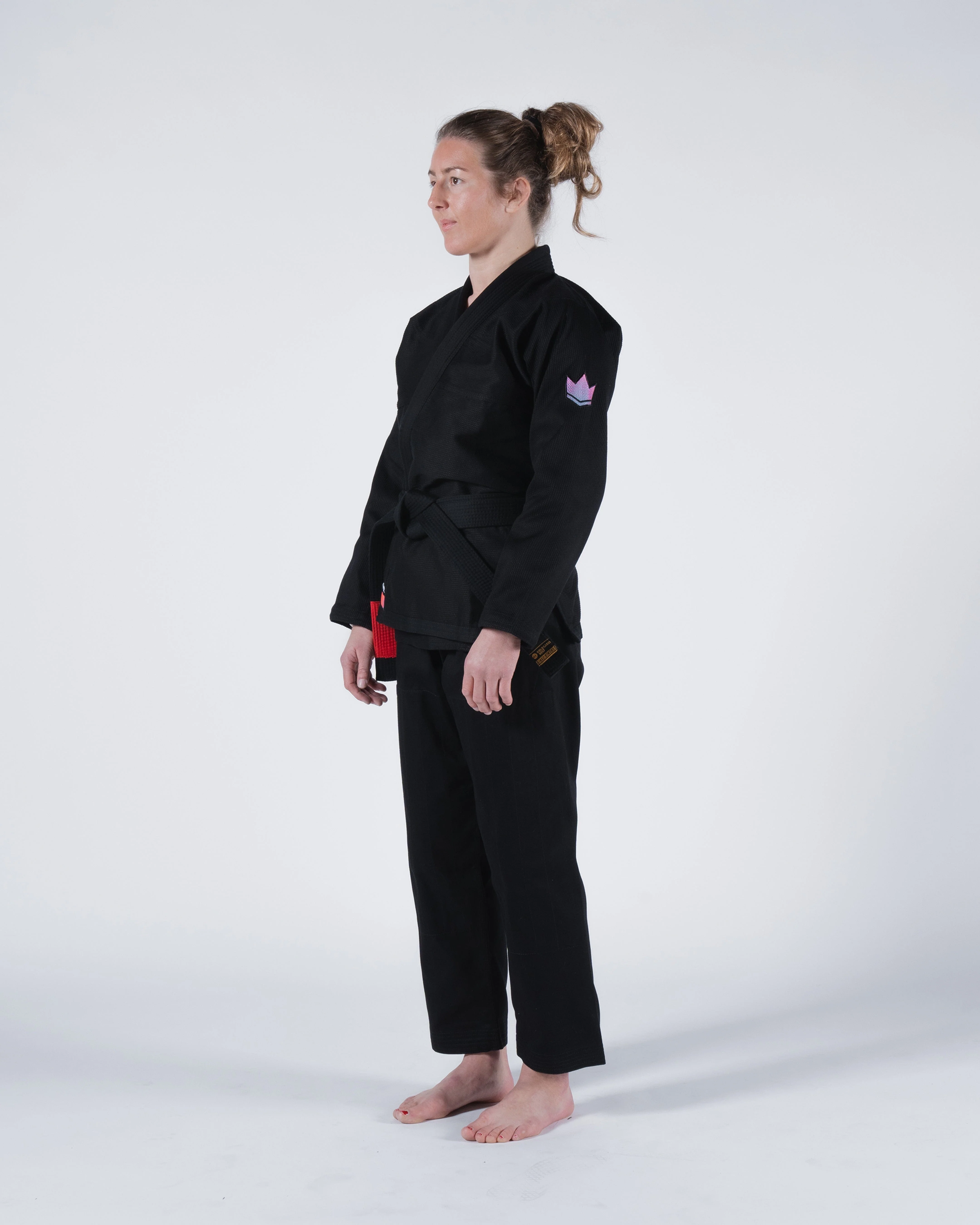 Empowered Women's Jiu Jitsu Gi - Black - Image 4