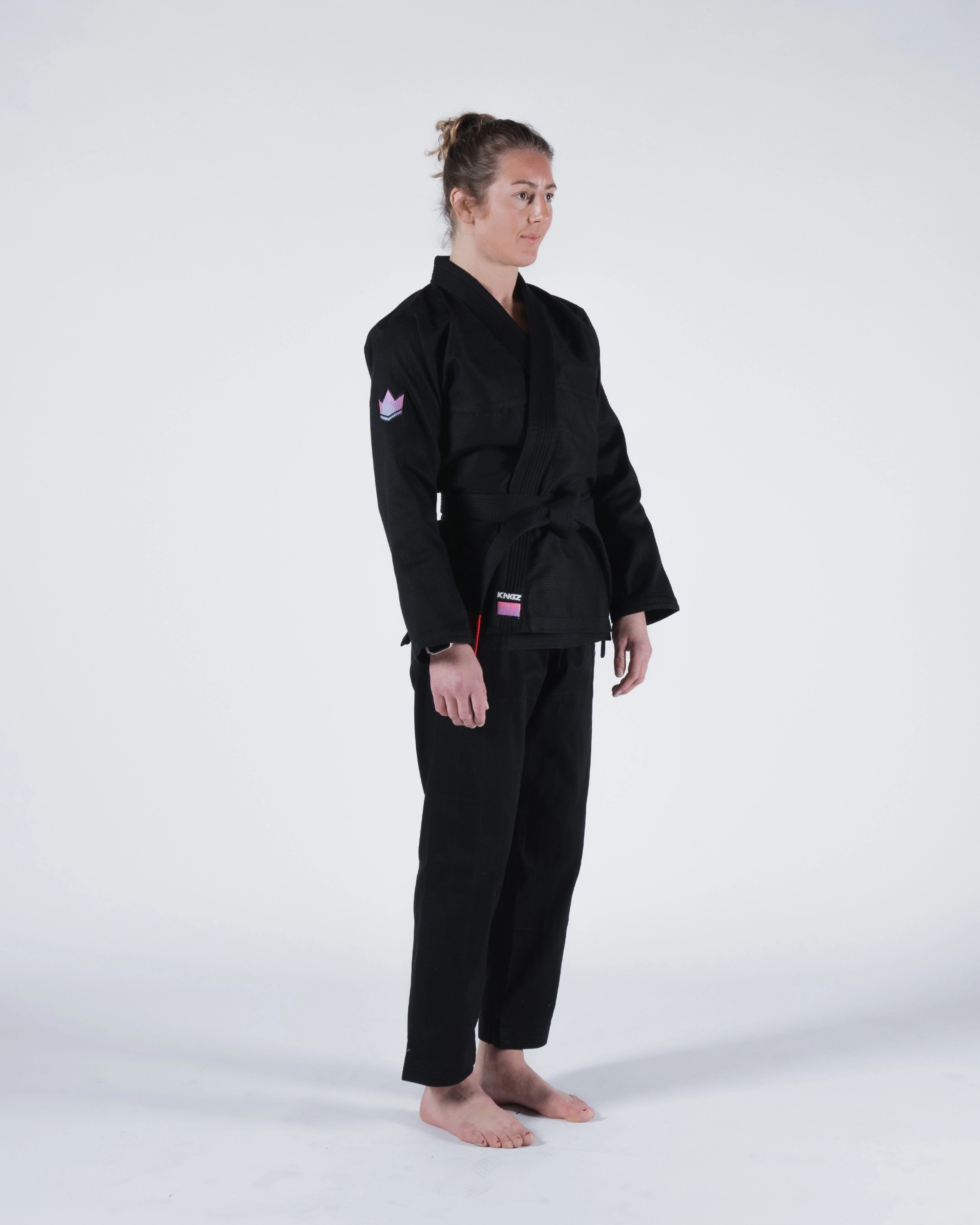 Empowered Women's Jiu Jitsu Gi - Black - Image 8