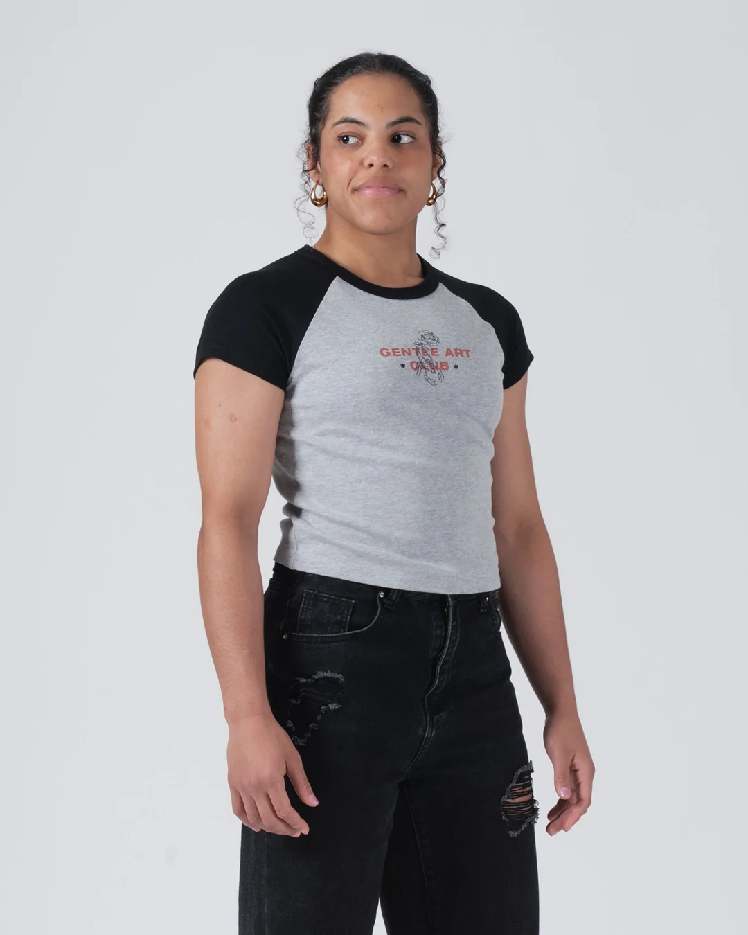 Gentle Art Club Women's Baby Tee - Image 7