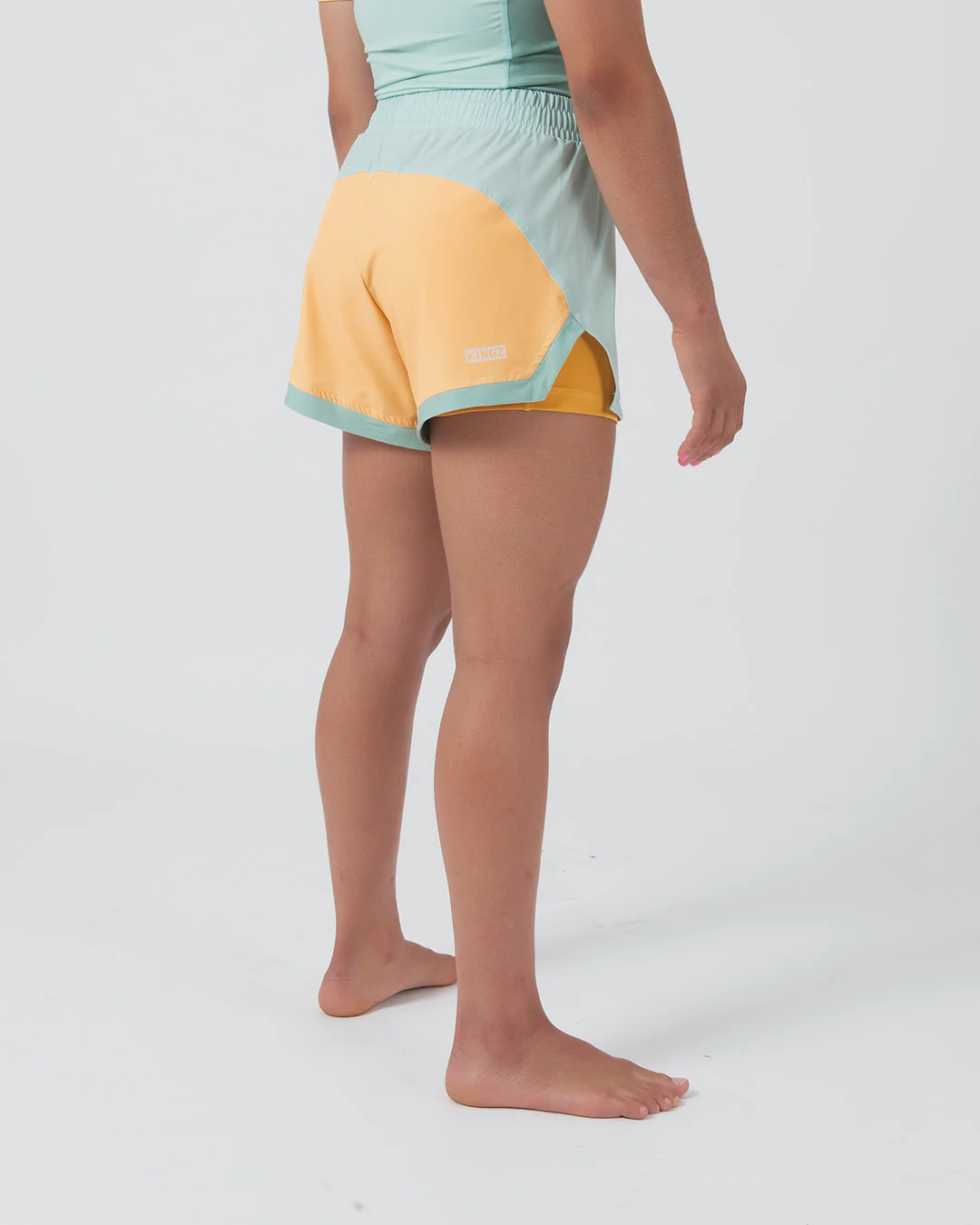 Hybrid Women's Shorts - Terra Green - Image 5