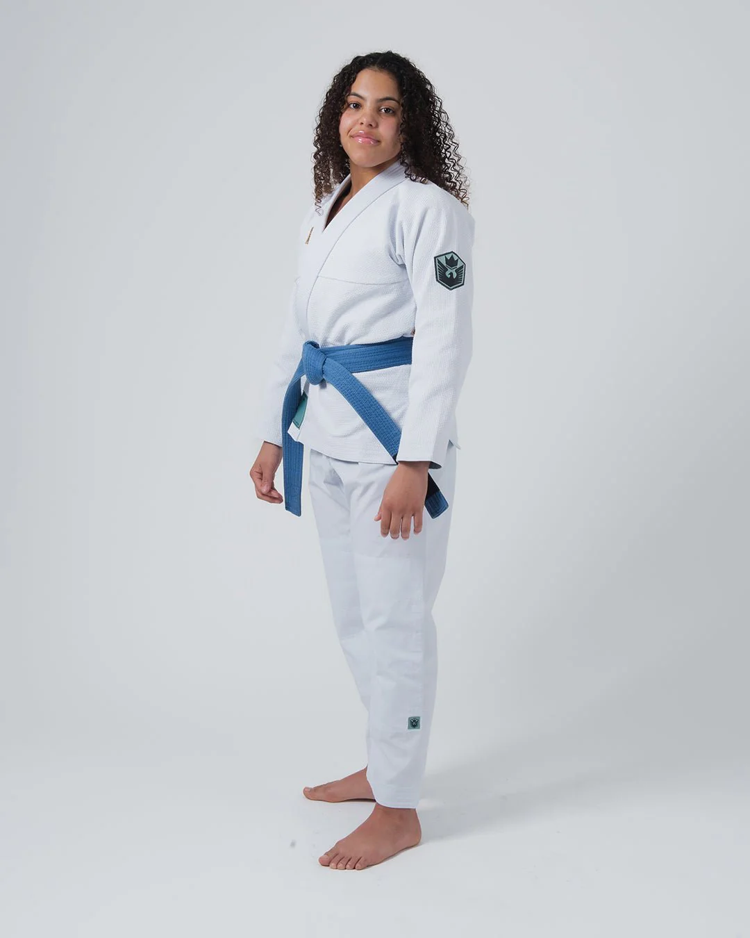 Balistico 4.0 Women's Jiu Jitsu Gi - White (2023 version) - Image 4