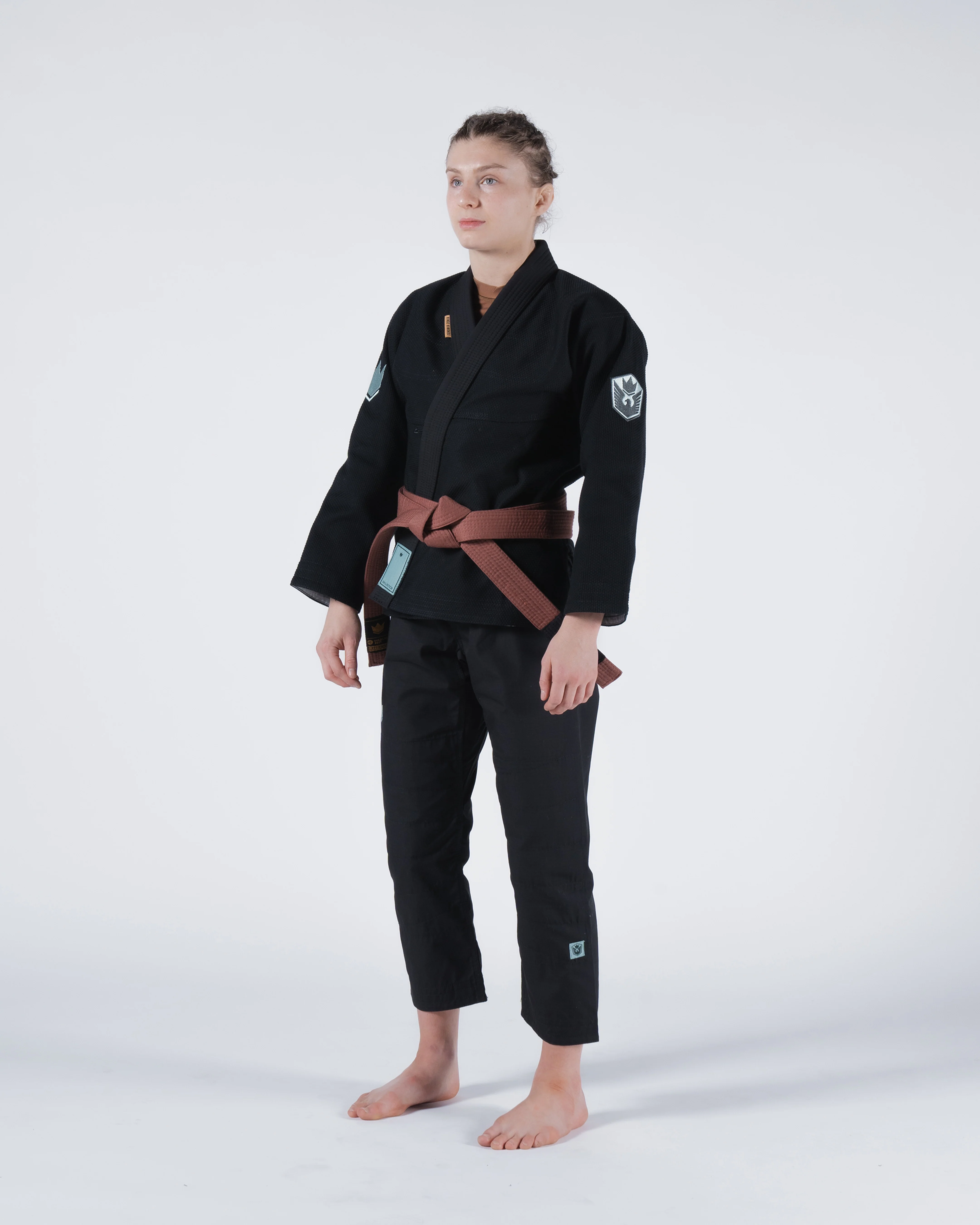 Balistico 4.0 Women's Jiu Jitsu Gi - Black (2023 version) - Image 4