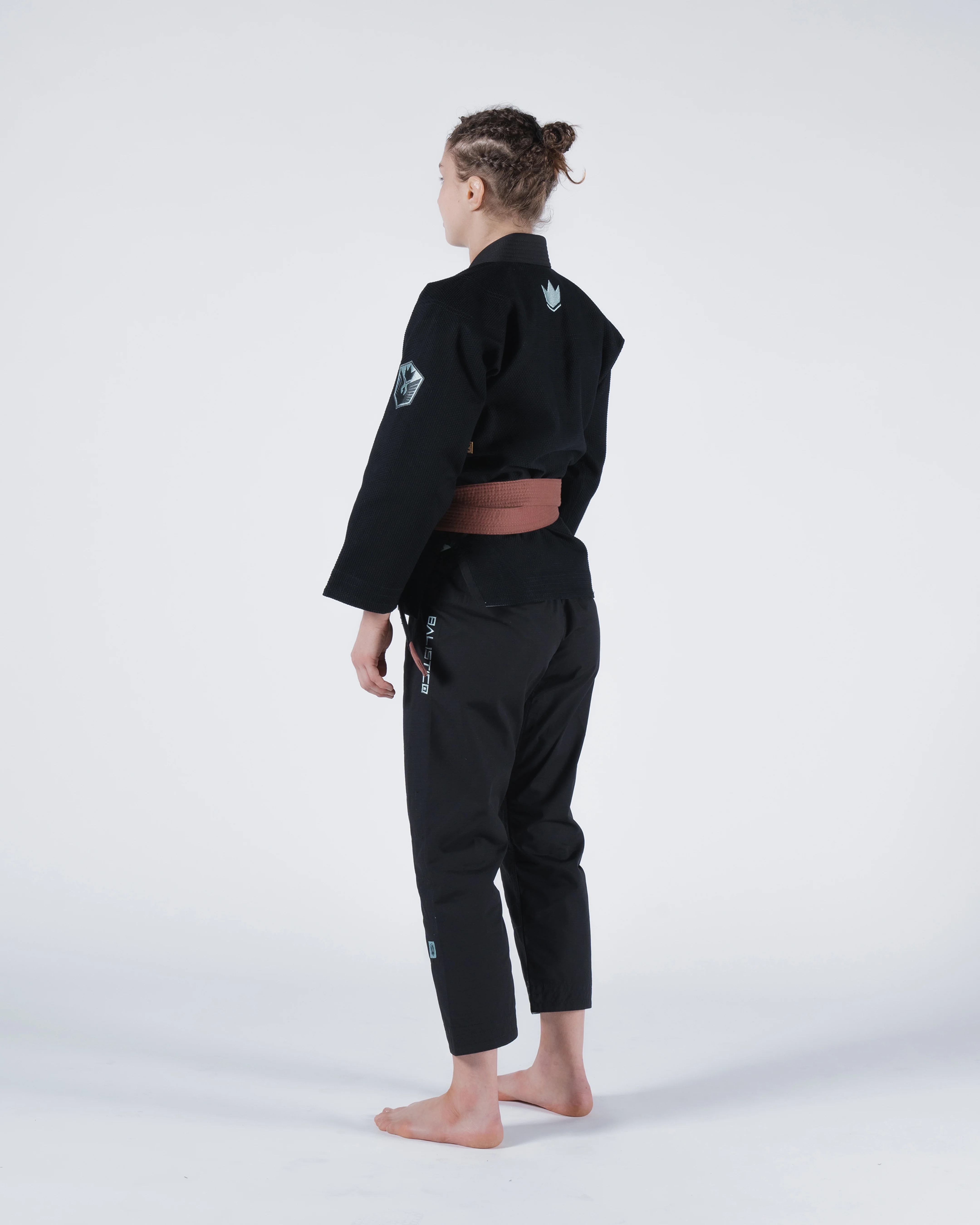 Balistico 4.0 Women's Jiu Jitsu Gi - Black (2023 version) - Image 5