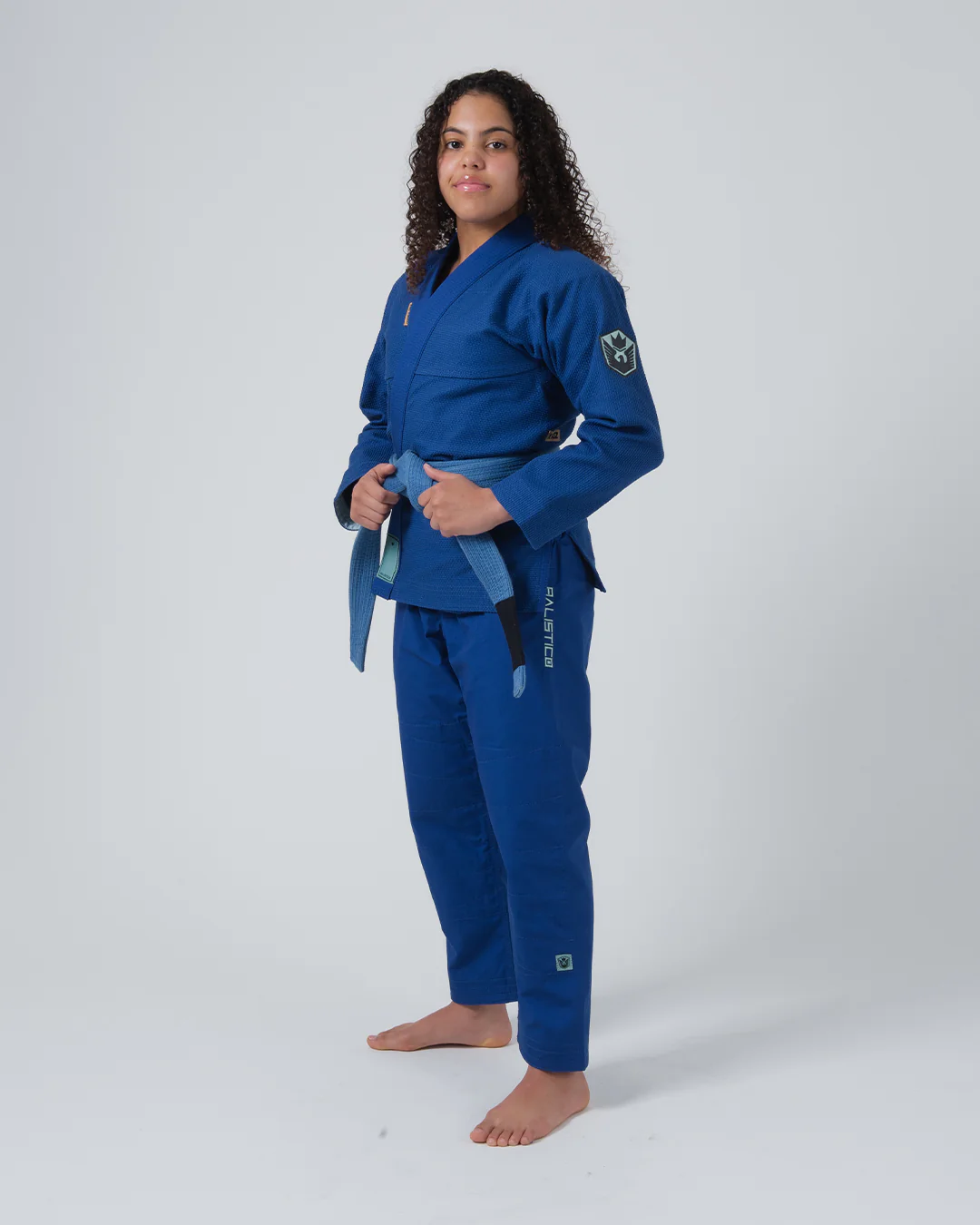 Balistico 4.0 Women's Jiu Jitsu Gi - Blue (2023 version) - Image 4