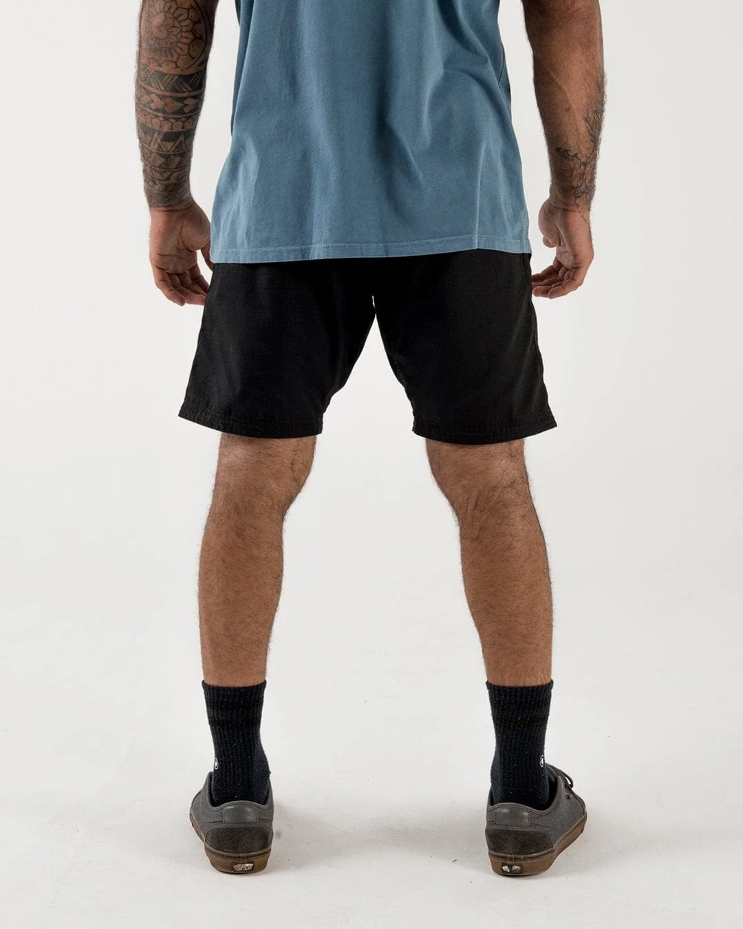 Casual Gi Shorts - Black - Image 3