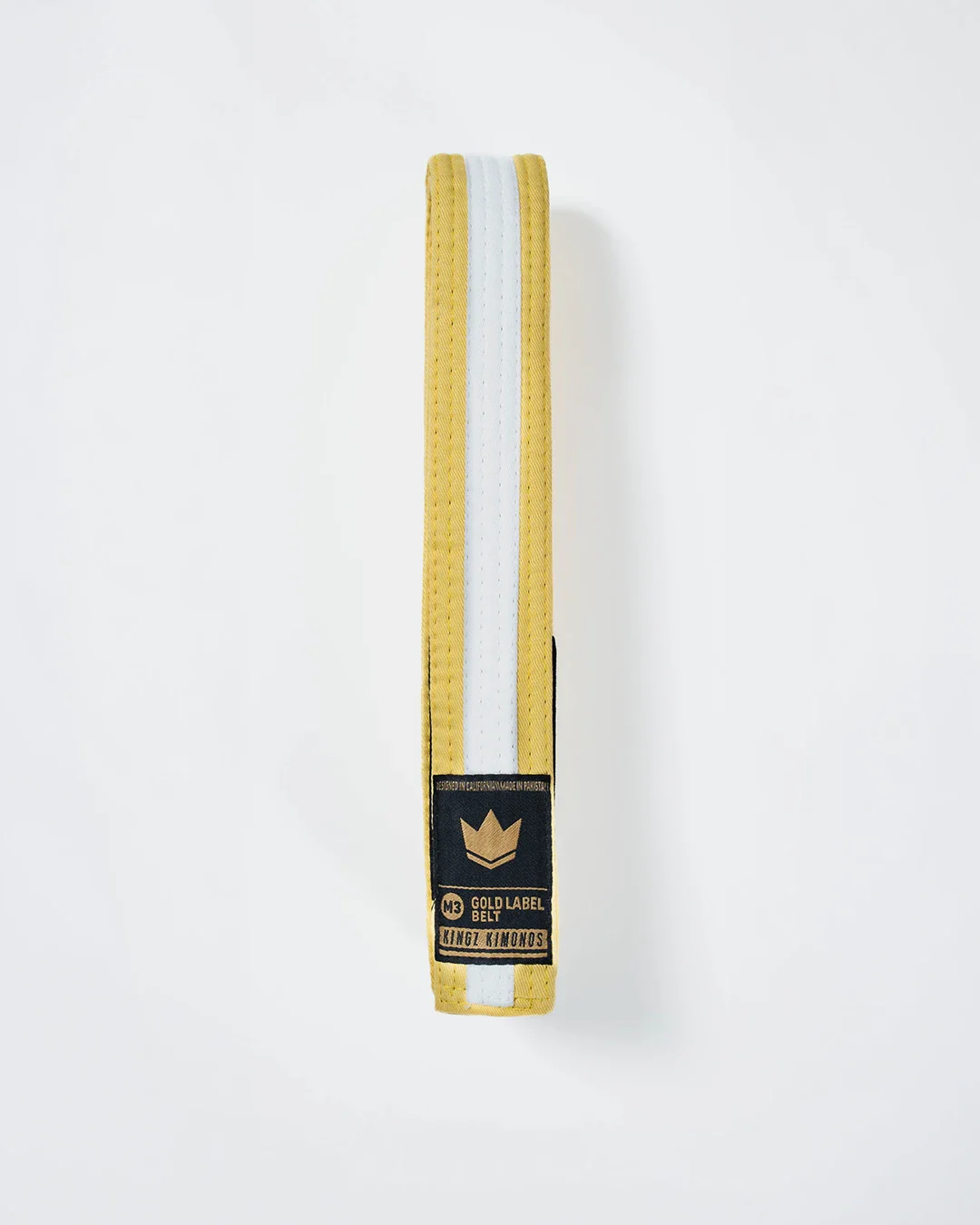 Gold Label V2 Kids Belt - White Stripe - Image 3
