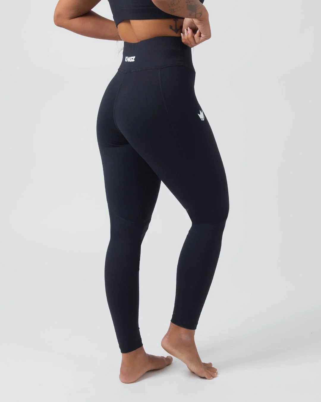 Kore Women's Grappling Spats - Black - Image 5