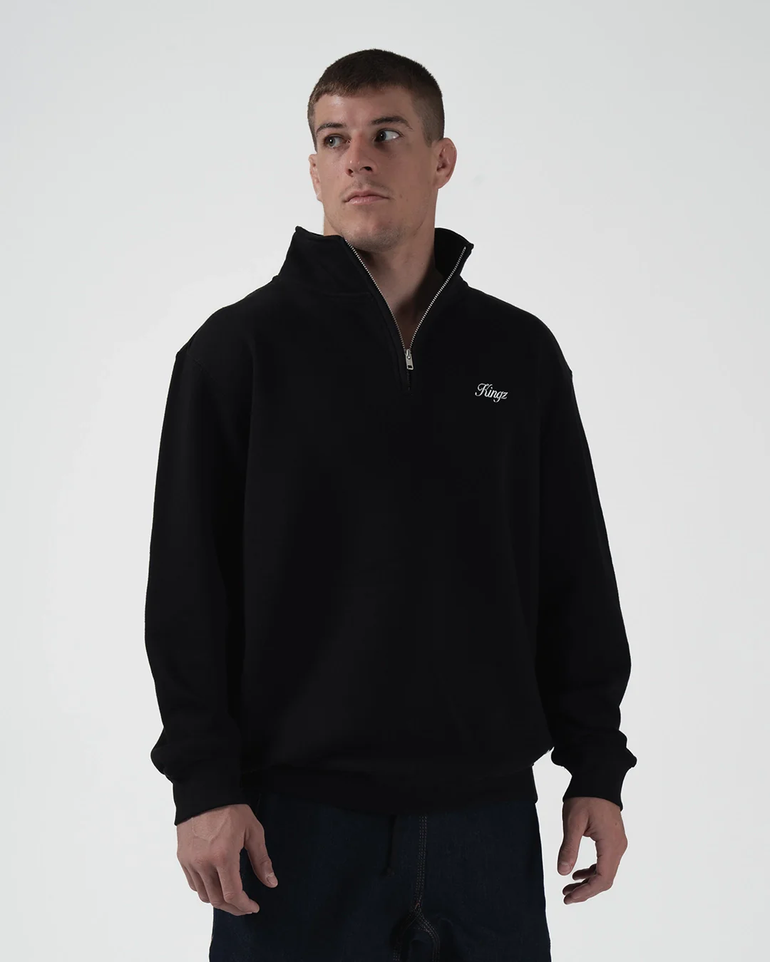 Script Quarter Zip Sweater - Image 5
