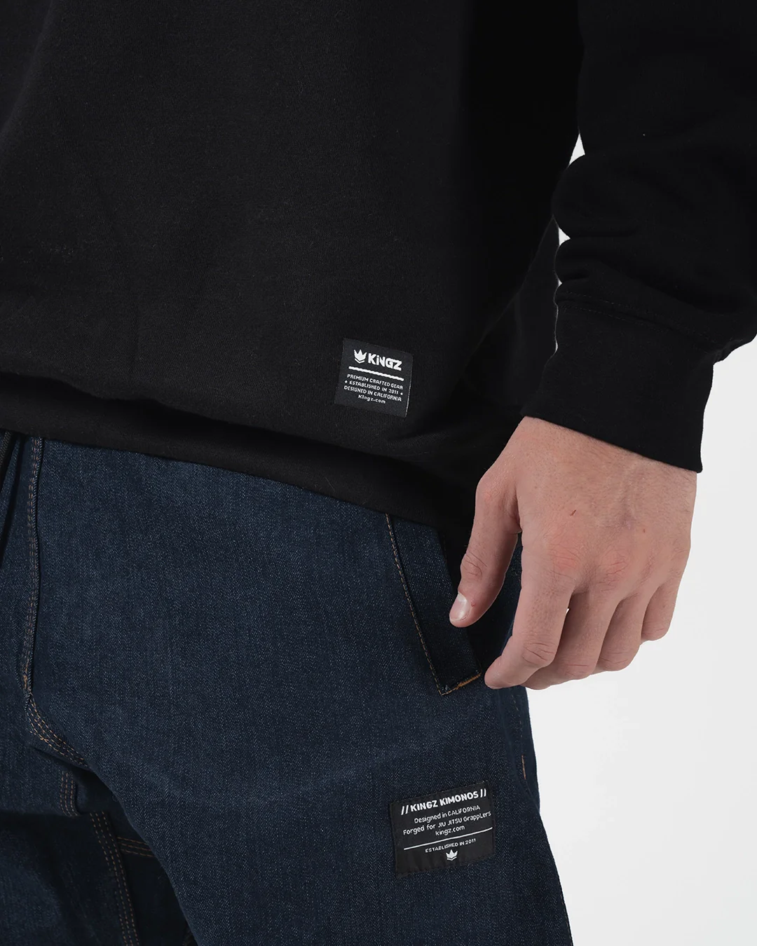 Script Quarter Zip Sweater - Image 6