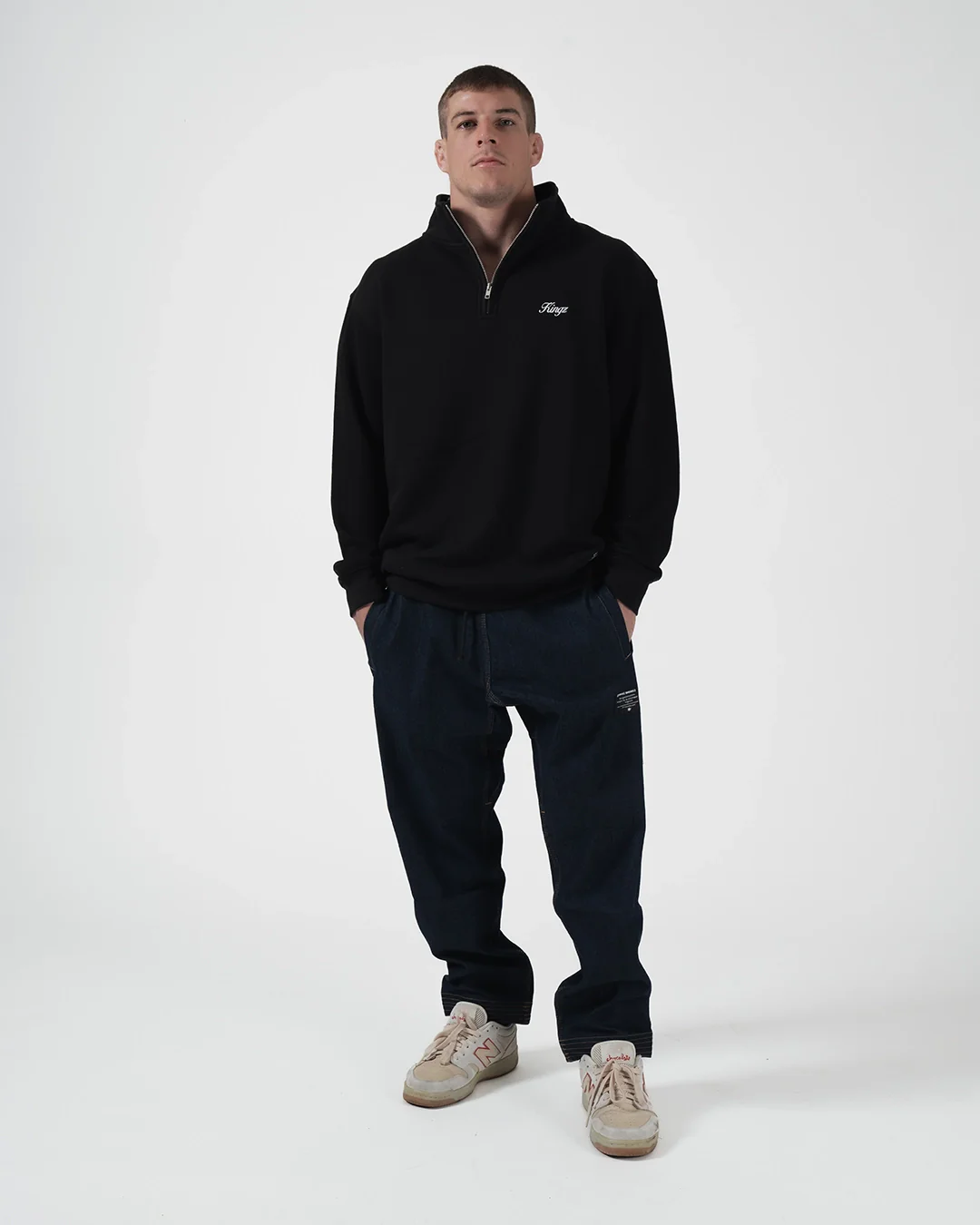 Script Quarter Zip Sweater - Image 9