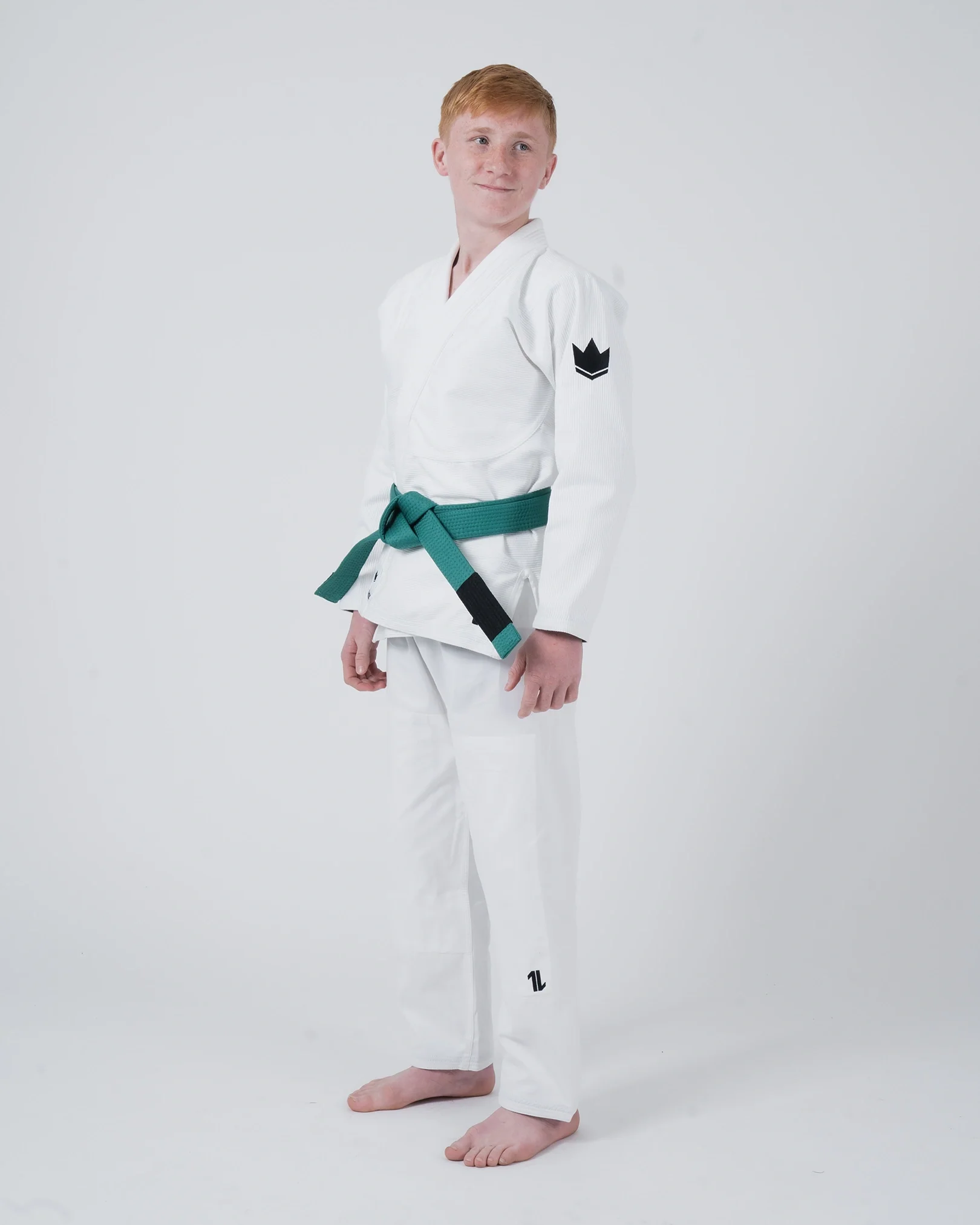 The ONE V2 Kids BJJ Gi - White - Image 4