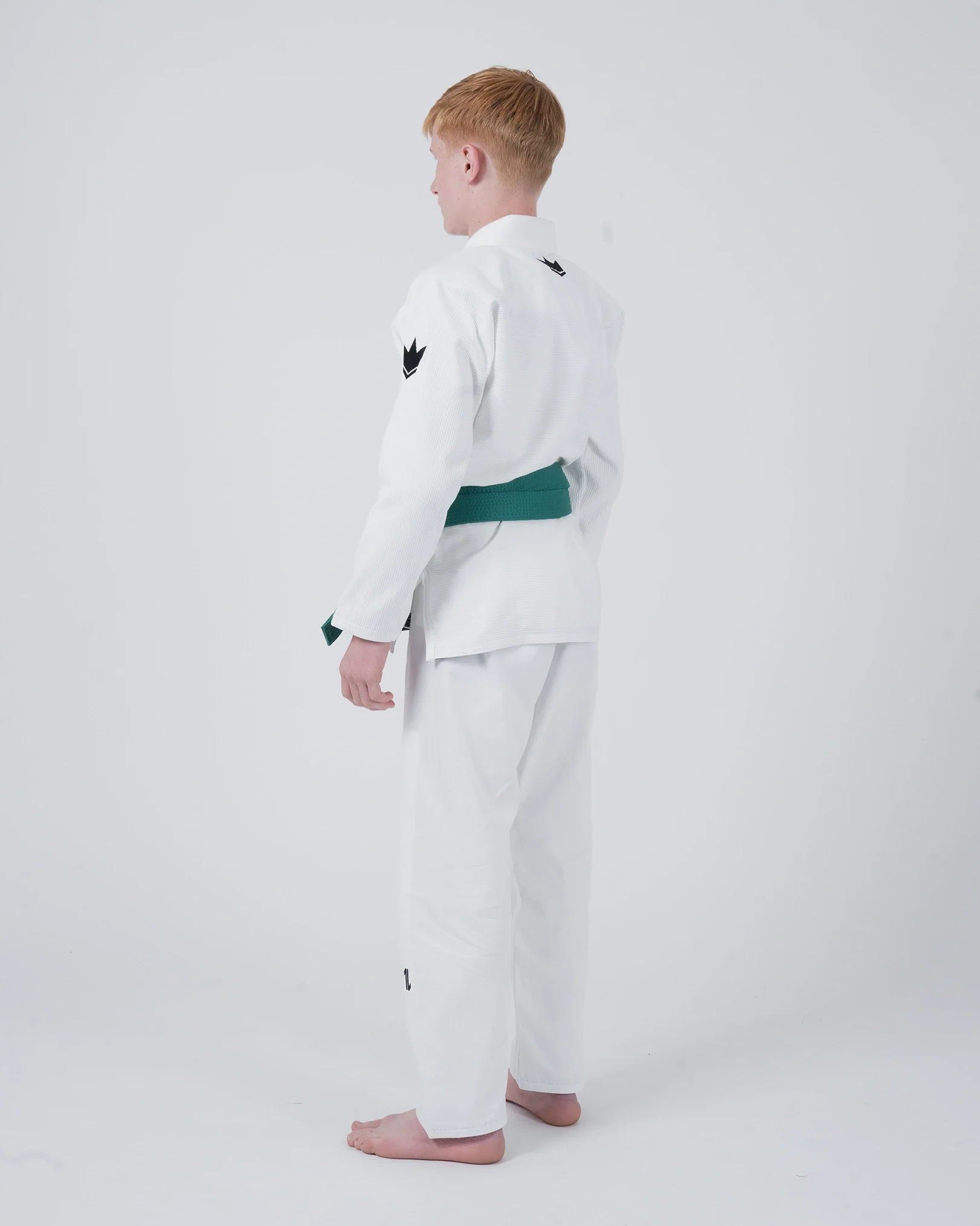 The ONE V2 Kids BJJ Gi - White - Image 5