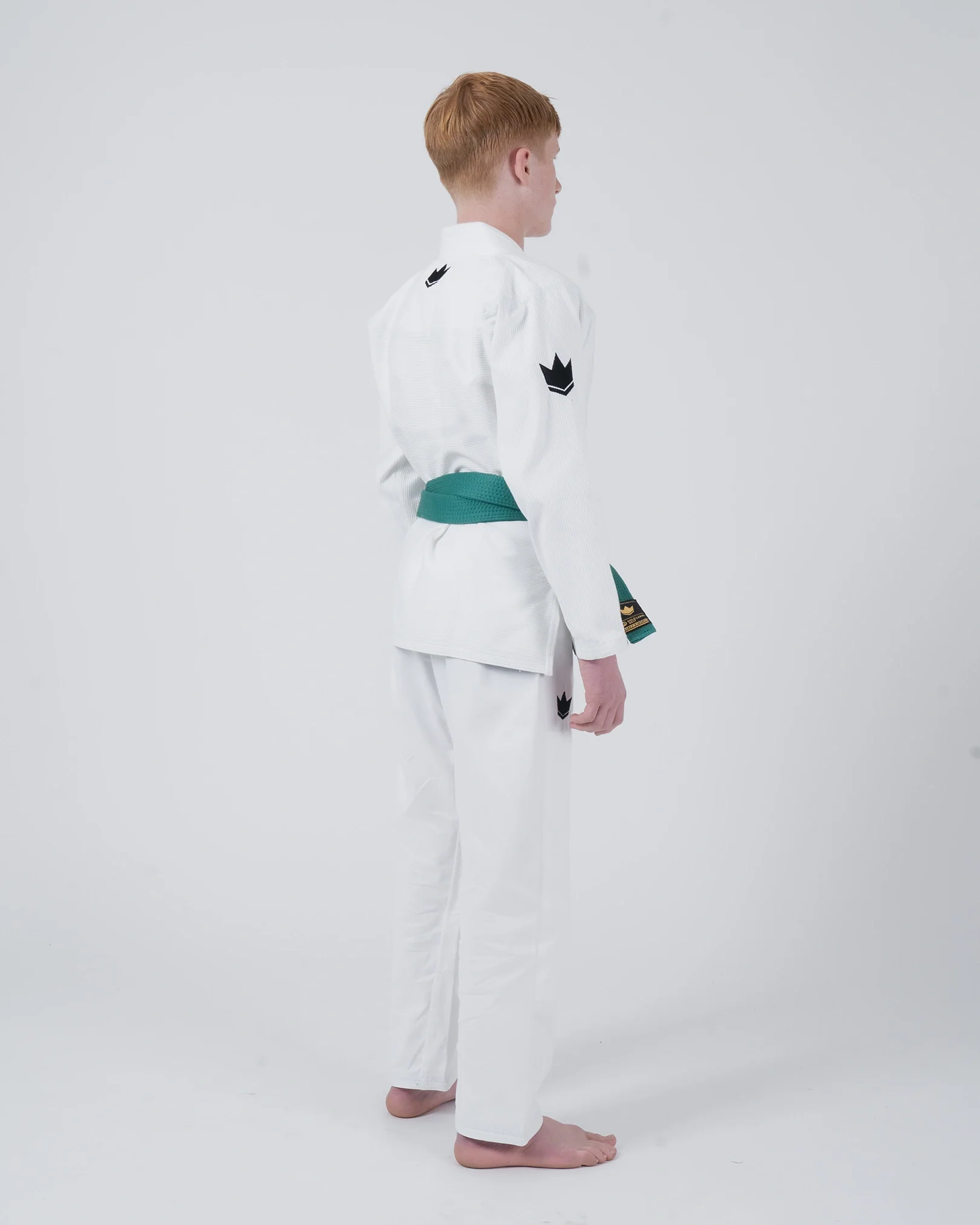 The ONE V2 Kids BJJ Gi - White - Image 7