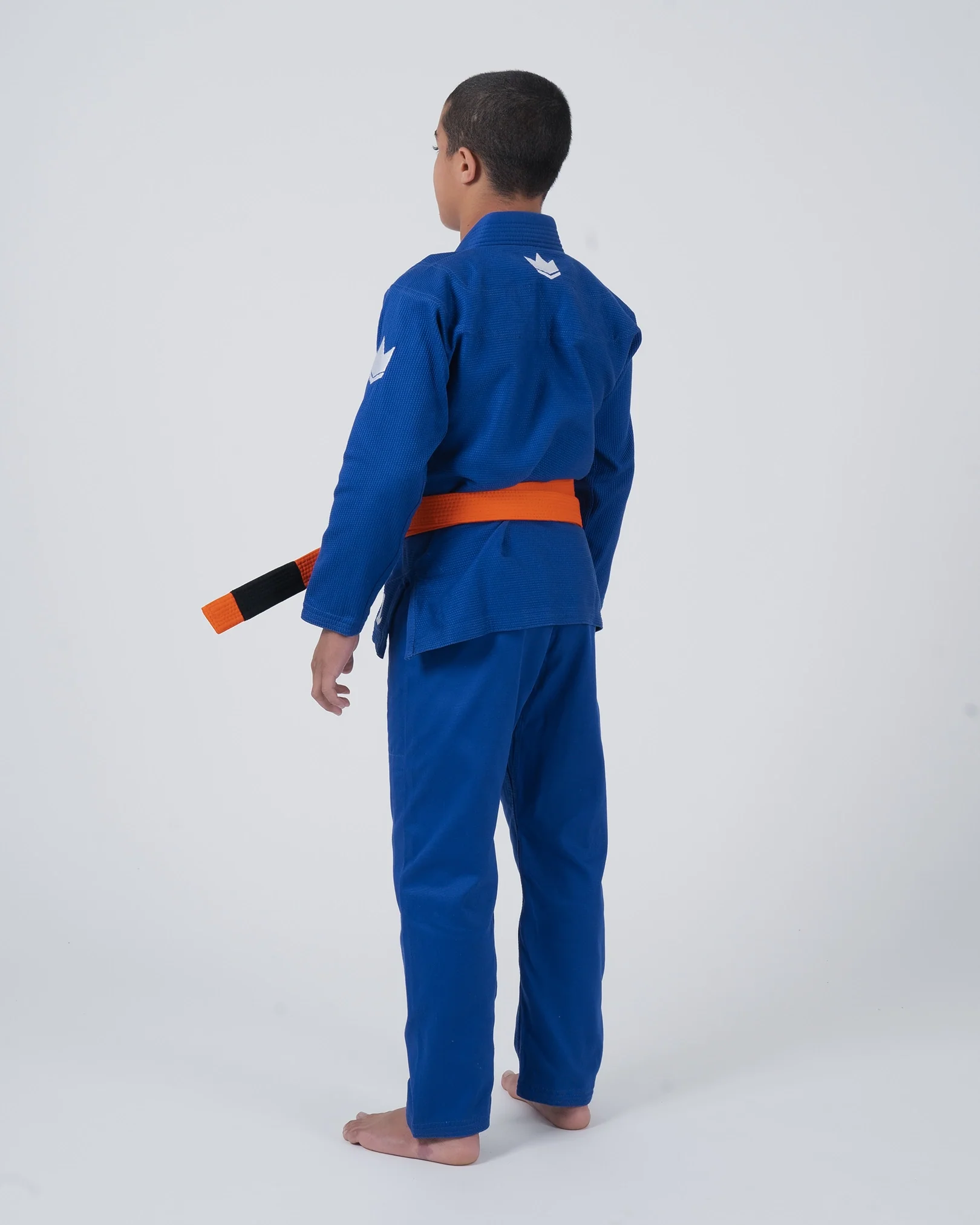 The ONE V2 Kids BJJ Gi - Blue - Image 5