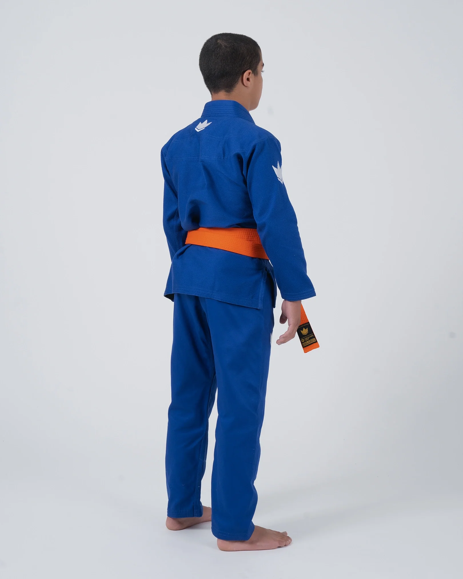 The ONE V2 Kids BJJ Gi - Blue - Image 7