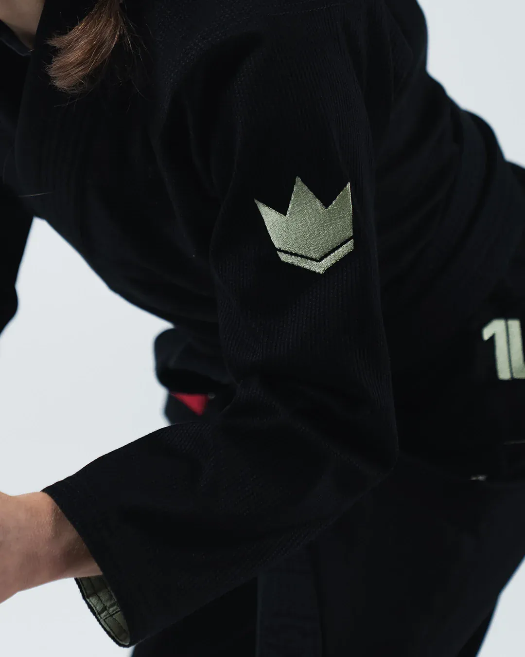 The ONE V2  Women's Jiu Jitsu Gi - Black - Image 16